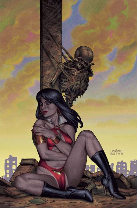 Vampirella Armageddon #6 G 1:10 Joseph Michael Linsner Virgin Variant (12/10/2025) Dynamite