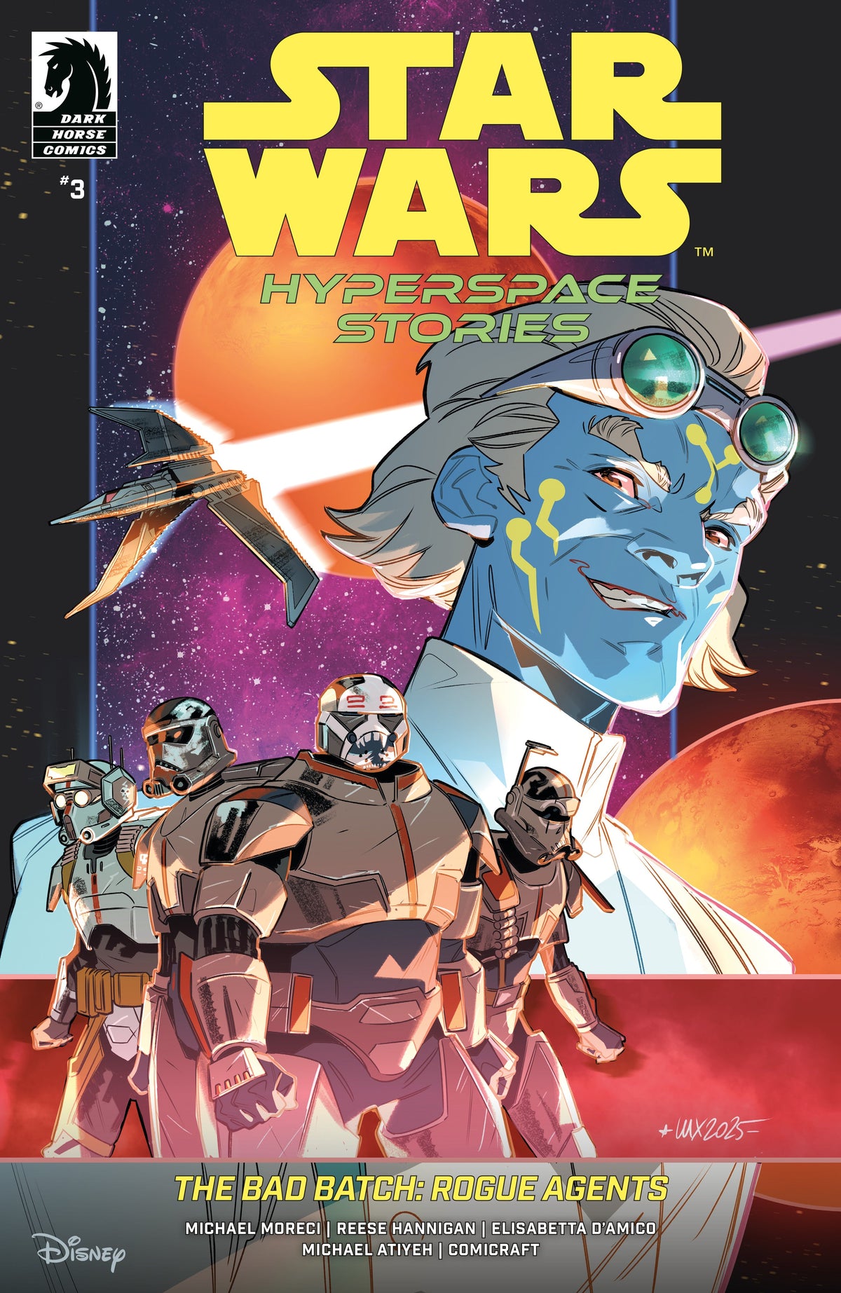 Star Wars Hyperspace Stories The Bad Batch Rogue Agents #3 A Valeria Favoccia (05/06/2026) Dark Horse
