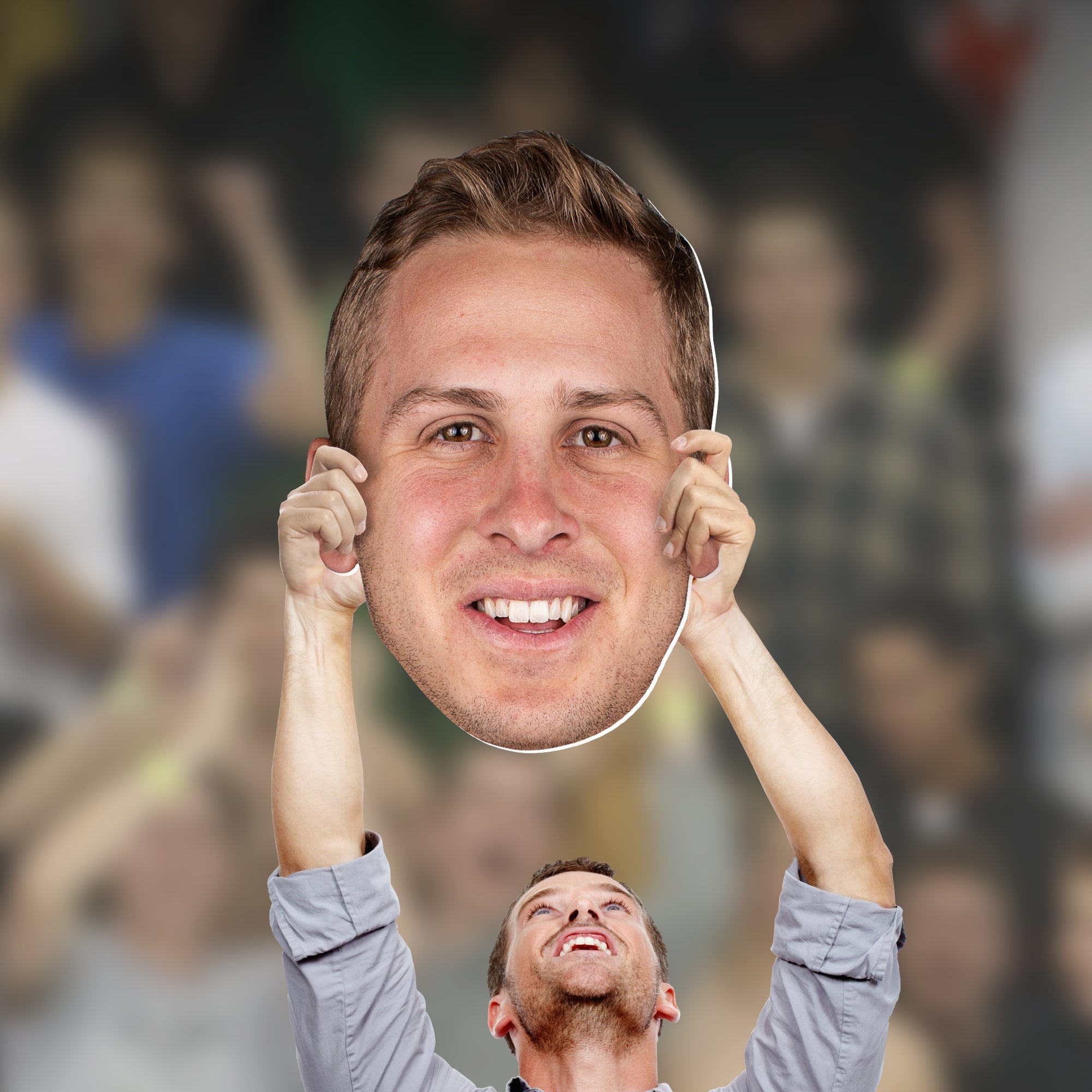 Jared Goff - Big Head - Official NFL - Detroit Lions - Foam Core Cutout