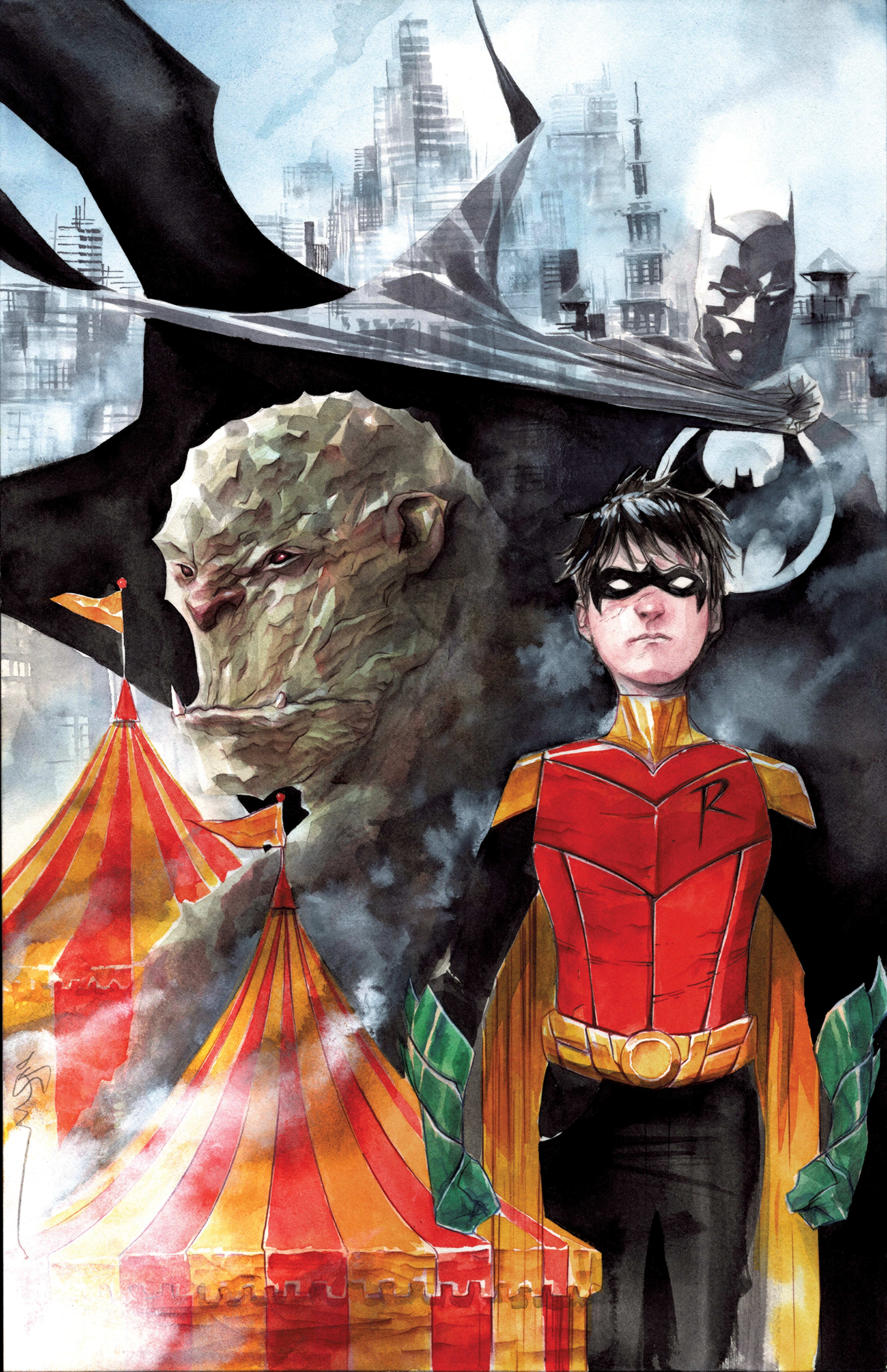 Robin & Batman #2 (Of 3) A Dustin Nguyen Jeff Lemire (12/14/2021) Dc