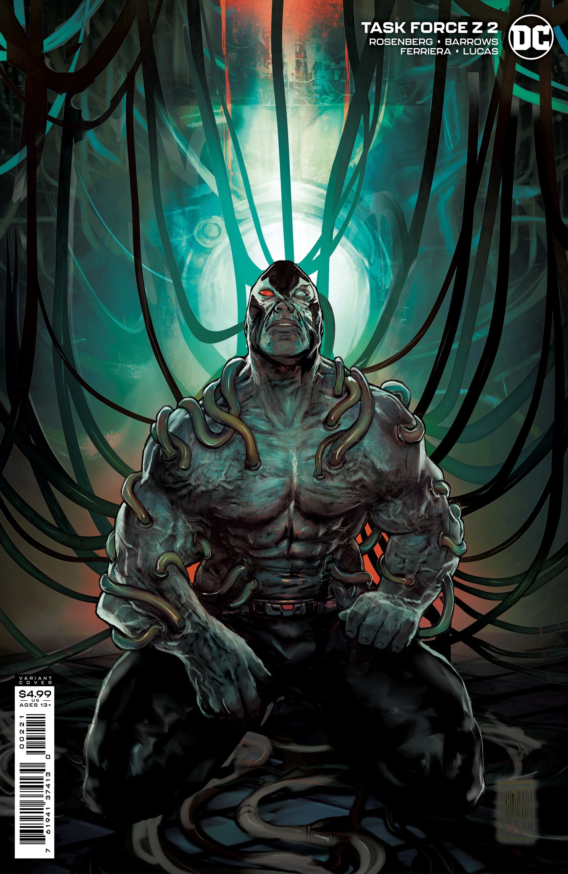 Task Force Z #2 B Rafael Sarmento Card Stock Variant (11/23/2021) Dc