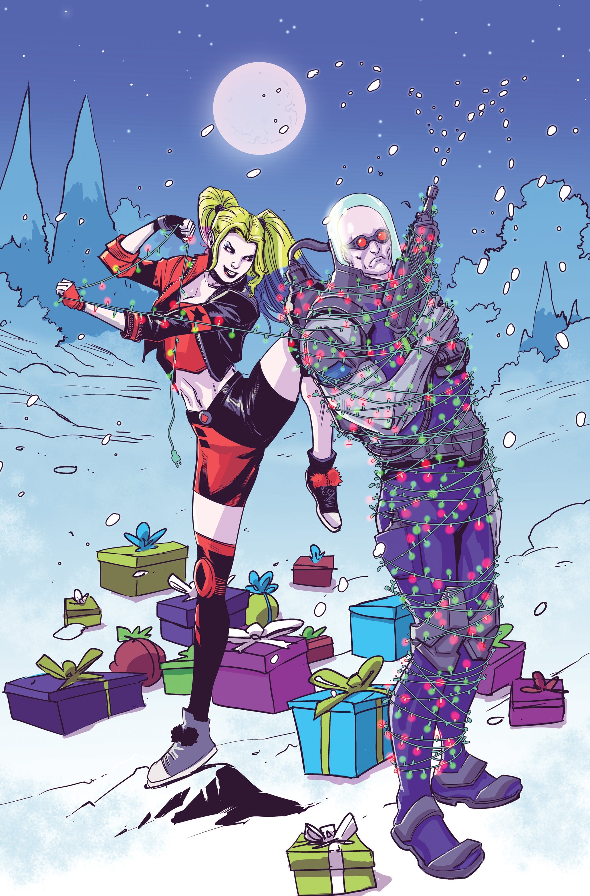 Tis The Season To Be Freezin #1 (One Shot) B Pop Mhan Variant Christmas (12/14/2021) Dc