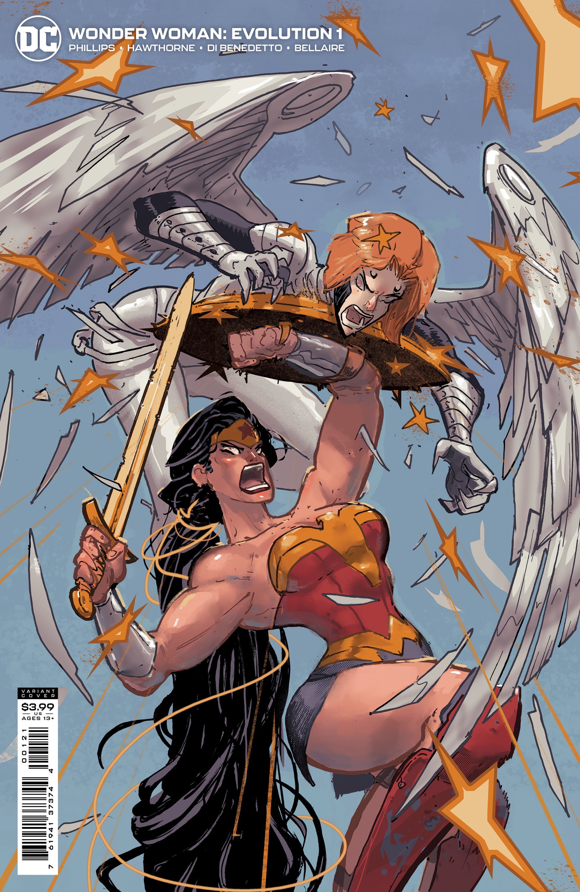 Wonder Woman Evolution #1 (Of 8) B Riley Rossmo Card Stock Variant (11/16/2021) Dc