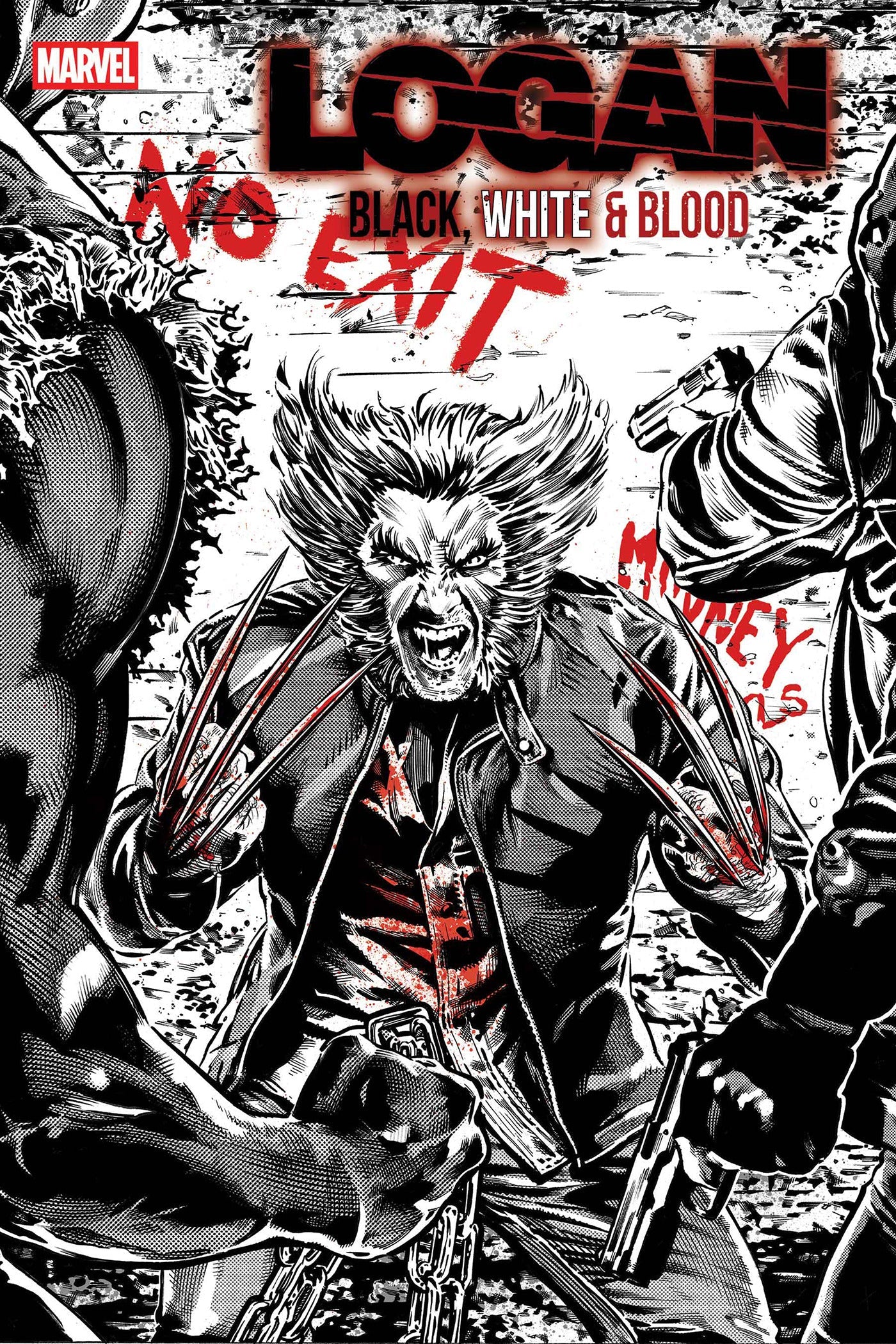 Logan Black White & Blood #2 B Stephen Mooney Variant (02/04/2026) Marvel