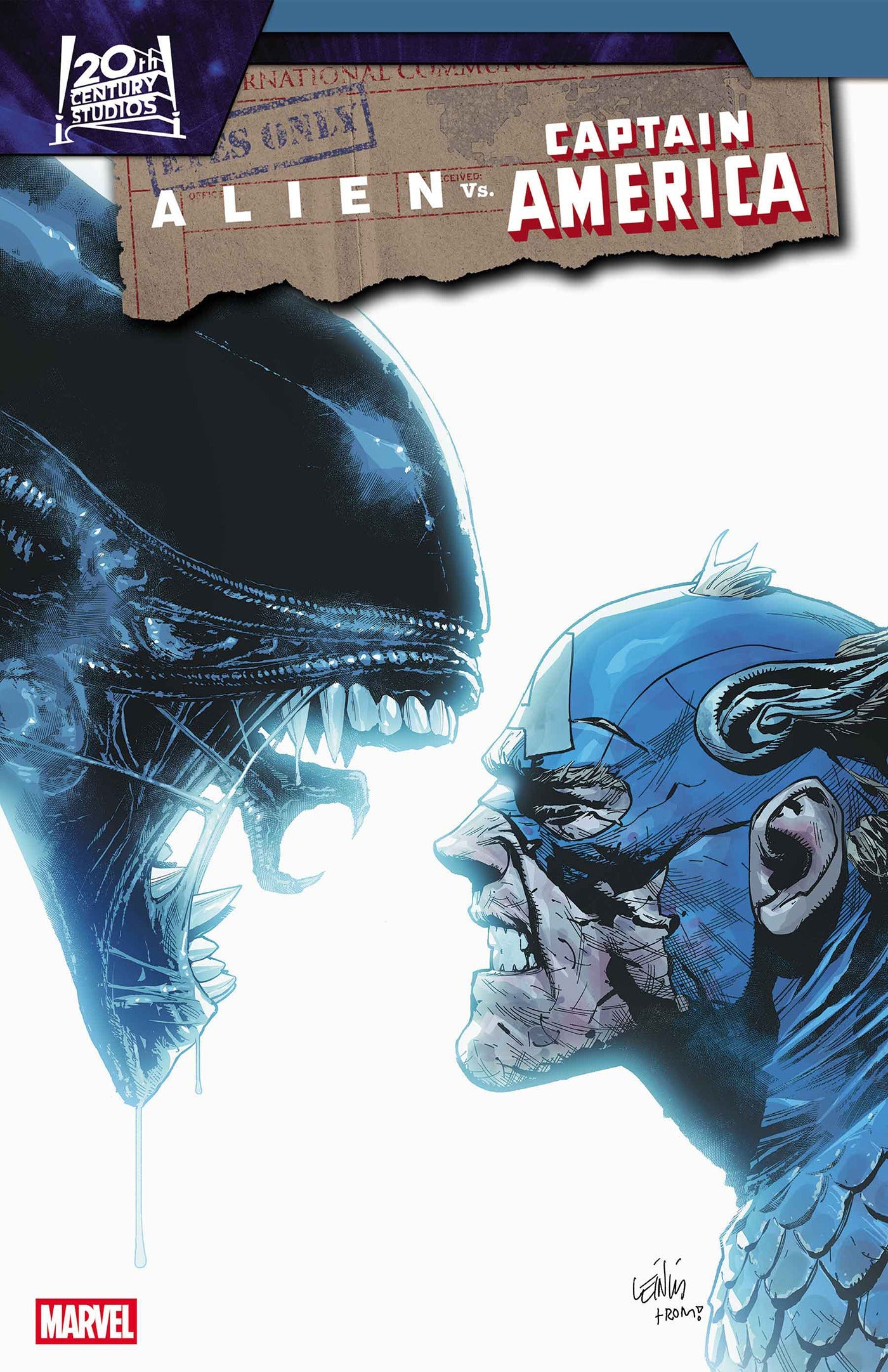 Alien Vs. Captain America #4 A Leinil Yu Frank Tieri (02/11/2026) Marvel