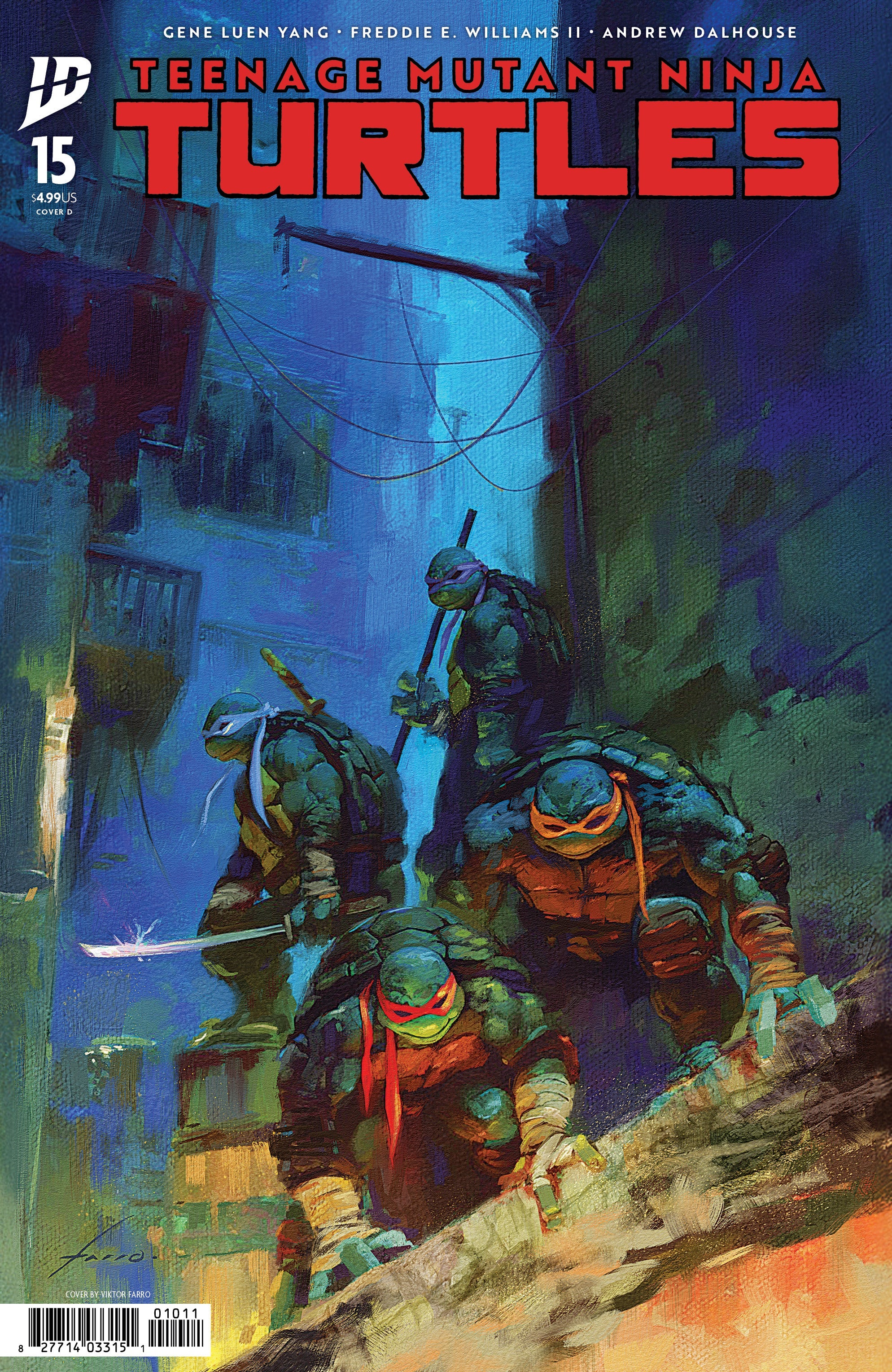 Teenage Mutant Ninja Turtles #15 D Viktor Farro (02/11/2026) Idw