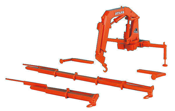 Kibri 10988 1/87 Scale Atlas Truck Mount Loading Crane 2-Piece Set Crane