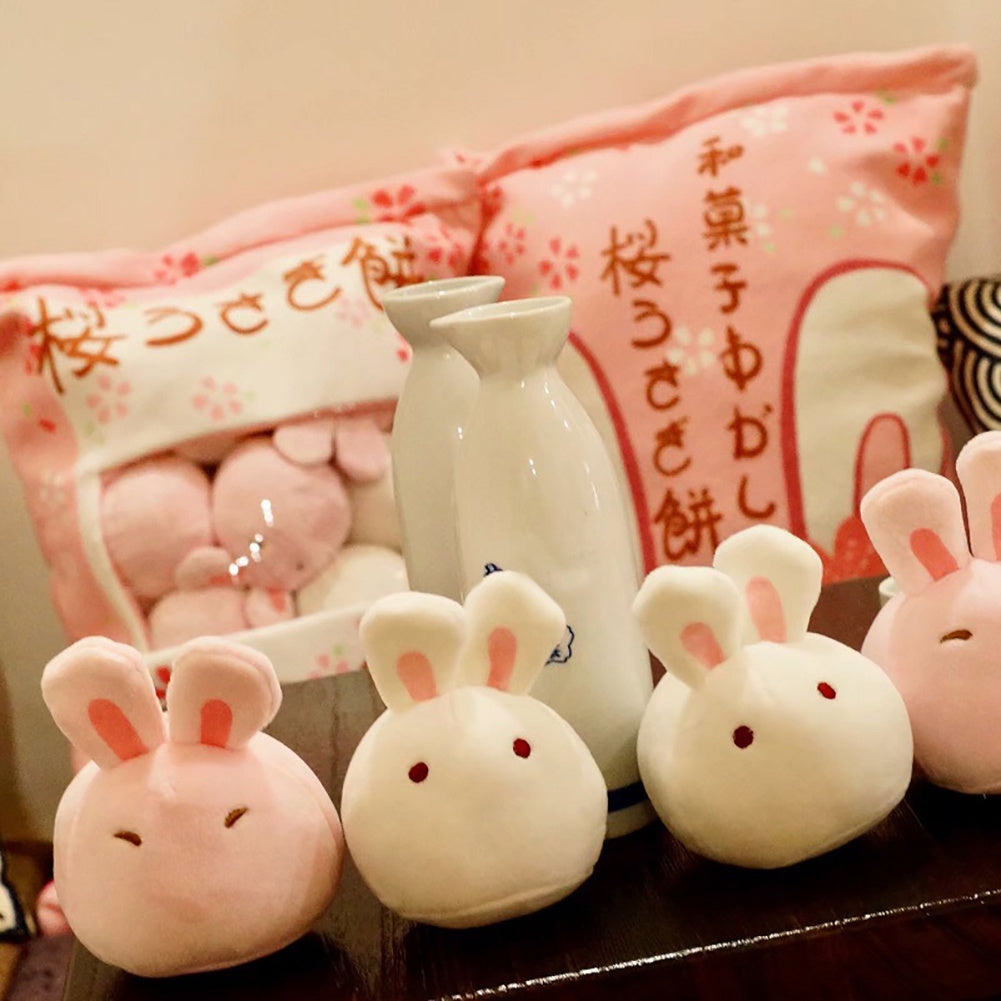 Snack Bag Plush Pillow – Soft Stuffed Toy with 8 Mini Plush Snacks