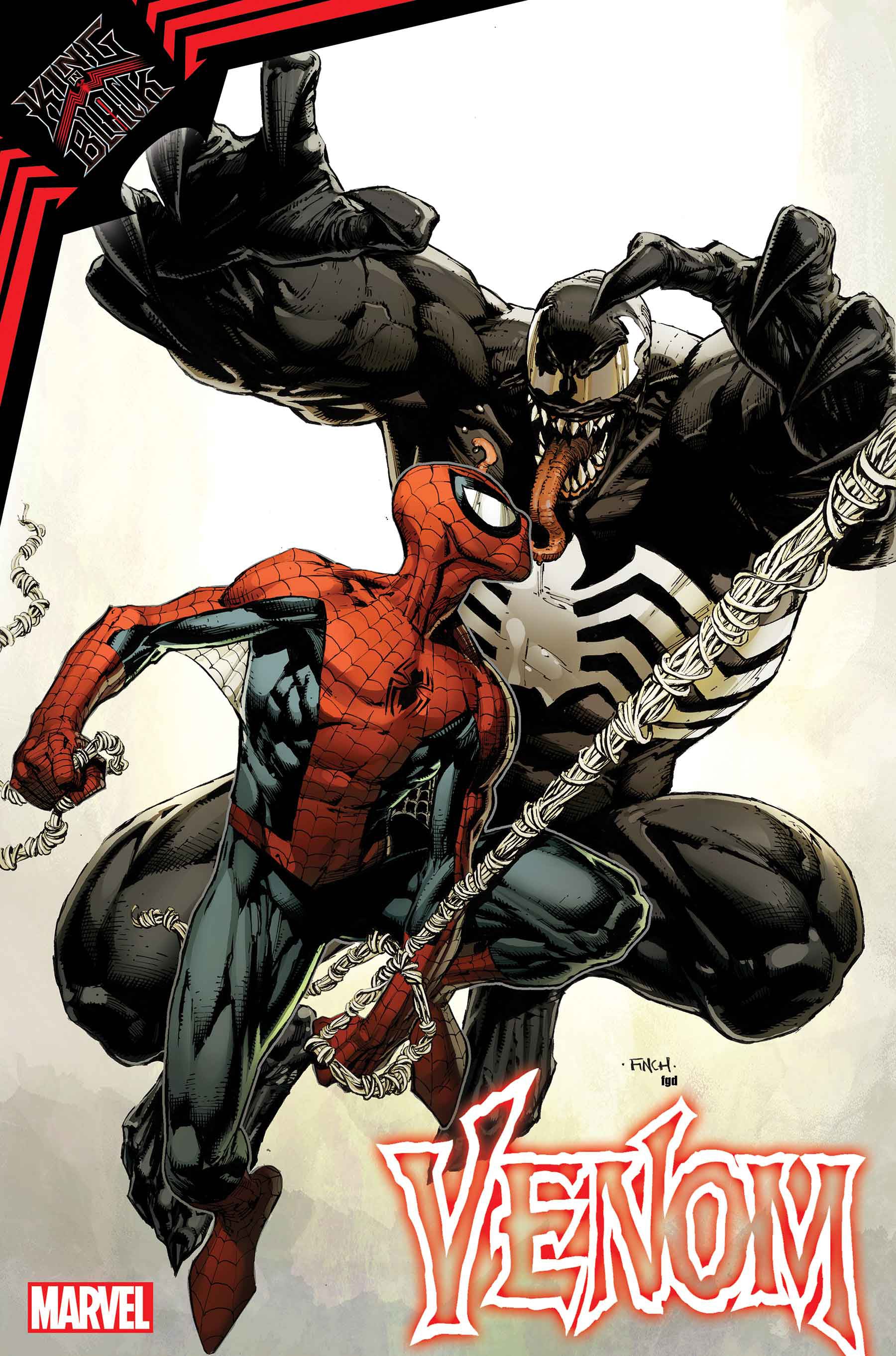 Venom #33 1:50 David Finch Venom Vs Spider-Man Variant Kib (02/03/2021) Marvel