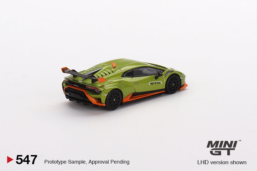 Mini-GT Lamborghini Huracán STO Verde Citrea #547 1:64 MGT00547