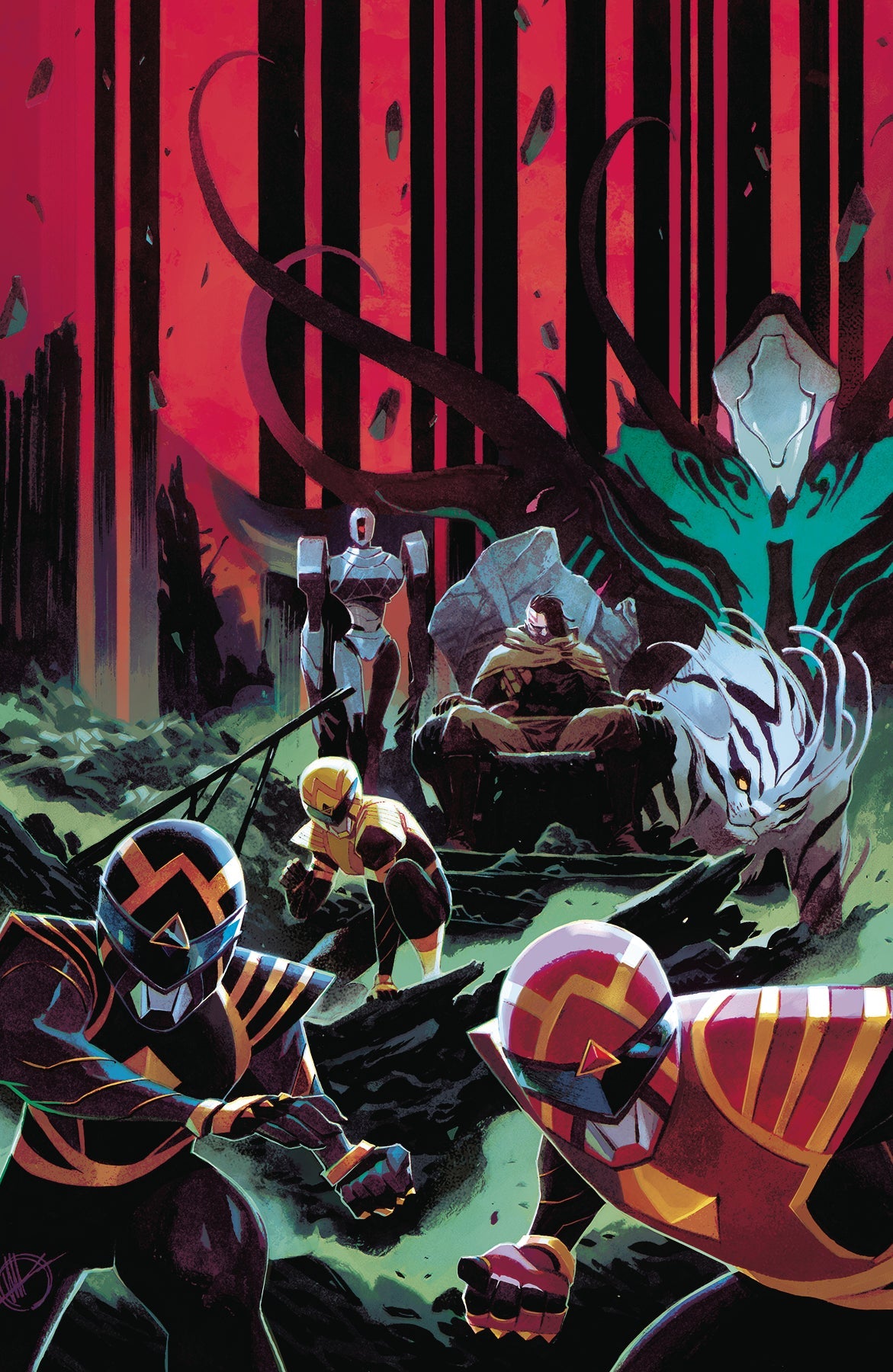 Power Rangers #4 Main Cover (02/17/2021) Boom