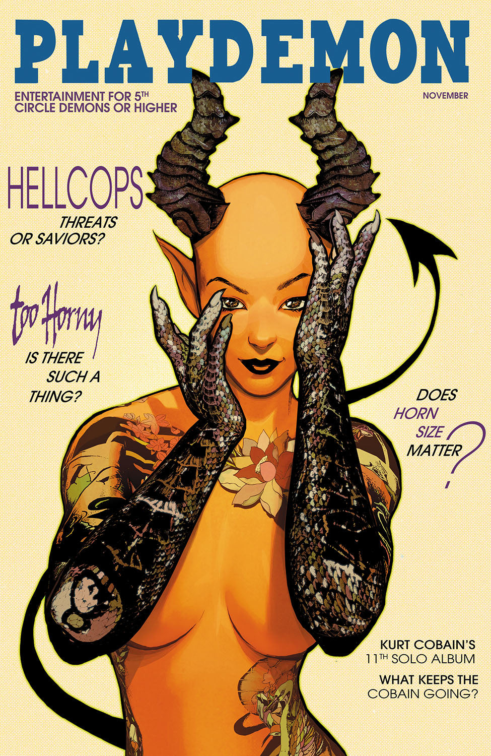 Hellcop #2 C Brian Haberlin Playboy Homage GGA Variant (Mr) (12/01/2021) Image