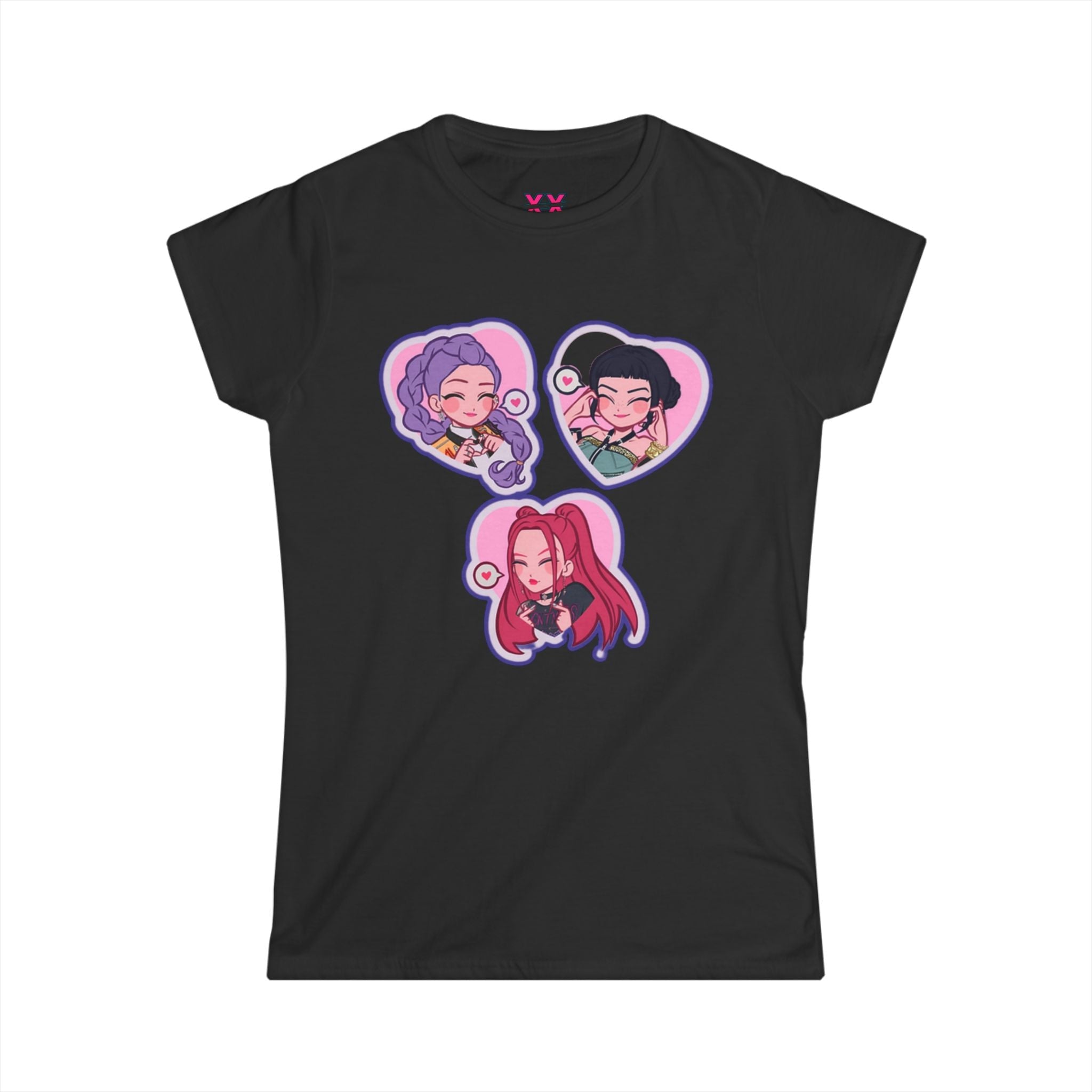 Idol style Tee, Cute Tee for Anime Lovers, Kawaii T-Shirt, Trendy Casual Wear, Gift for Otaku