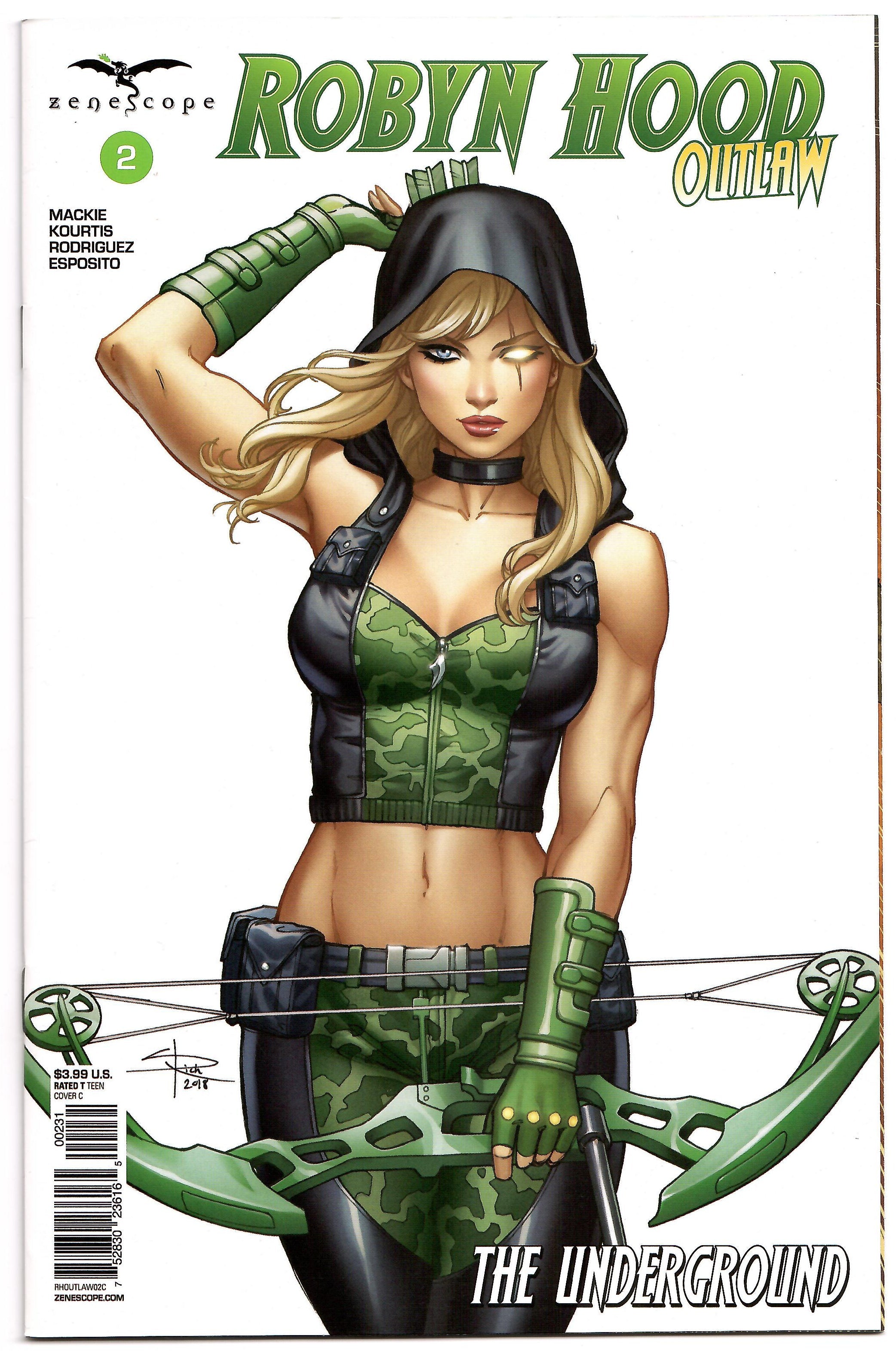 ROBYN HOOD OUTLAW #2 C Sabine RICH GGA Variant (03/13/2019) ZENESCOPE