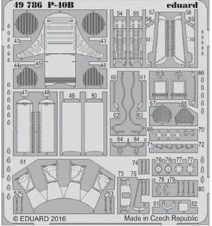 Eduard 49786 1/48 Aircraft- P40B for ARX (Painted)