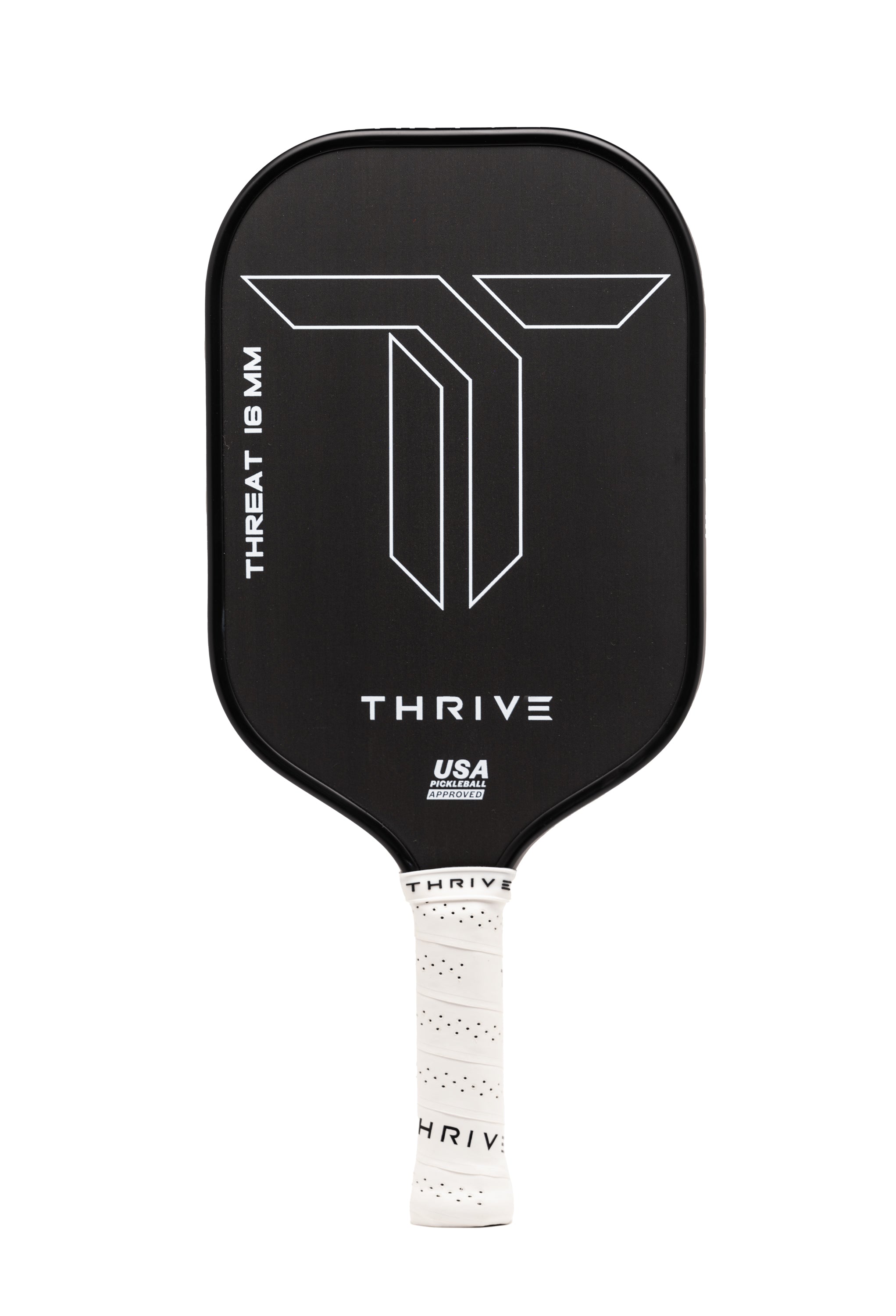 THREAT 16 SINGLES Includes custom weight card, paddle cover, paddle eraser, and lead weights.