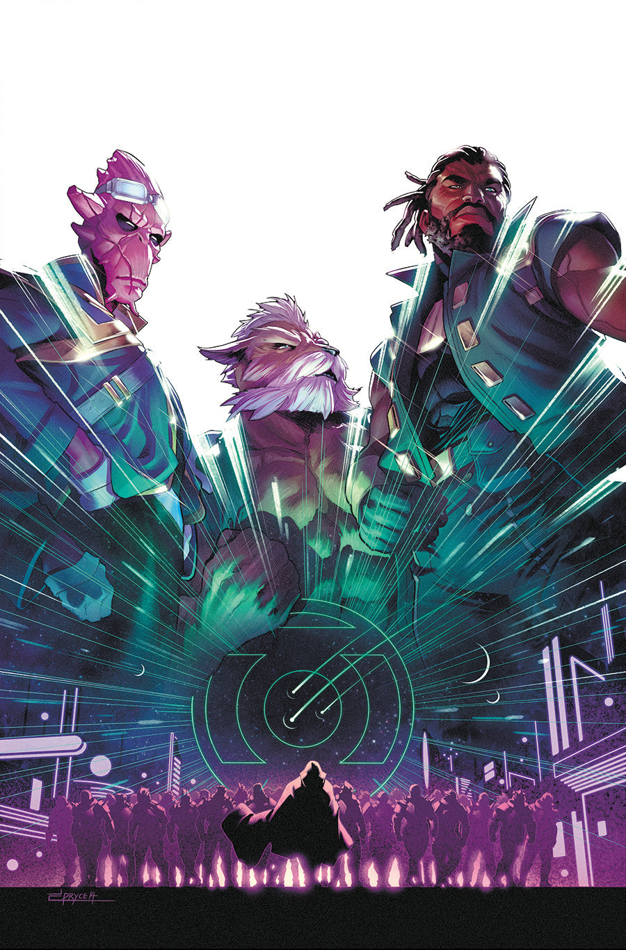 Future State Green Lantern #2 (Of 2) B Jamal Campbell Card Stock Variant (02/10/2021) Dc