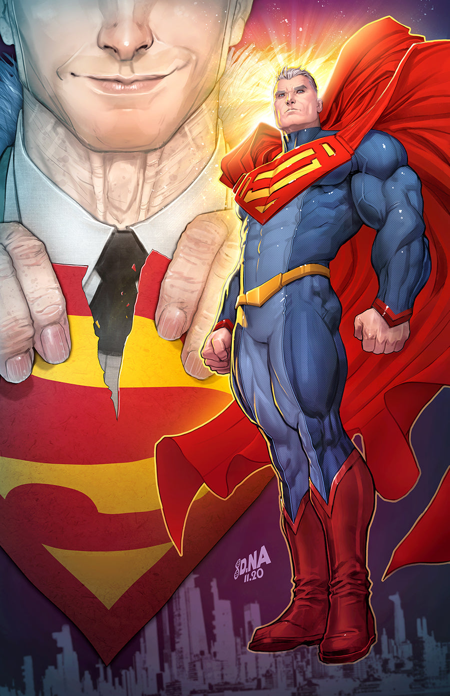 Future State Superman Vs Imperious Lex #3 (Of 3) B David Nakayama Card Stock Variant (03/30/2021) Dc