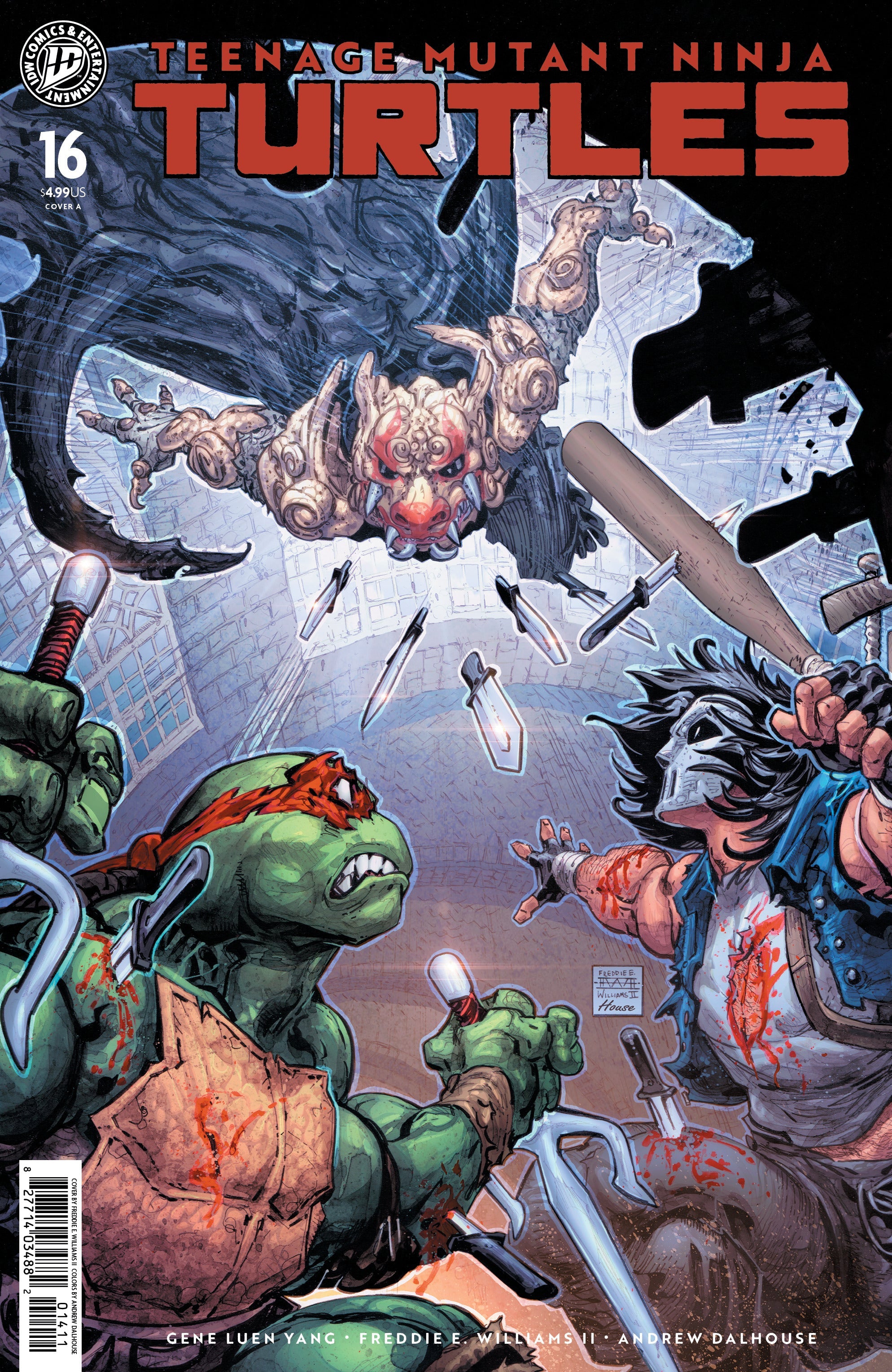 Teenage Mutant Ninja Turtles #16 A Williams Ii (03/11/2026) Idw