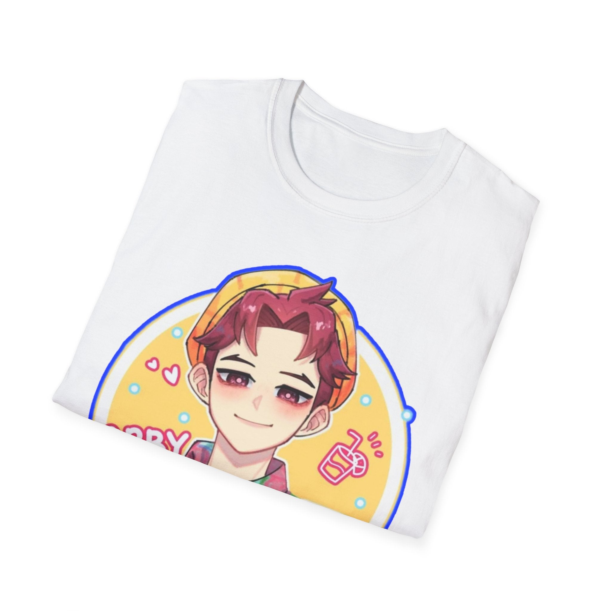 Cute Character kpop boys 4 Graphic T-Shirt, Fun Gift for Teens, Casual Wear, Summer Vibes, Birthday Present, Cartoon Tee