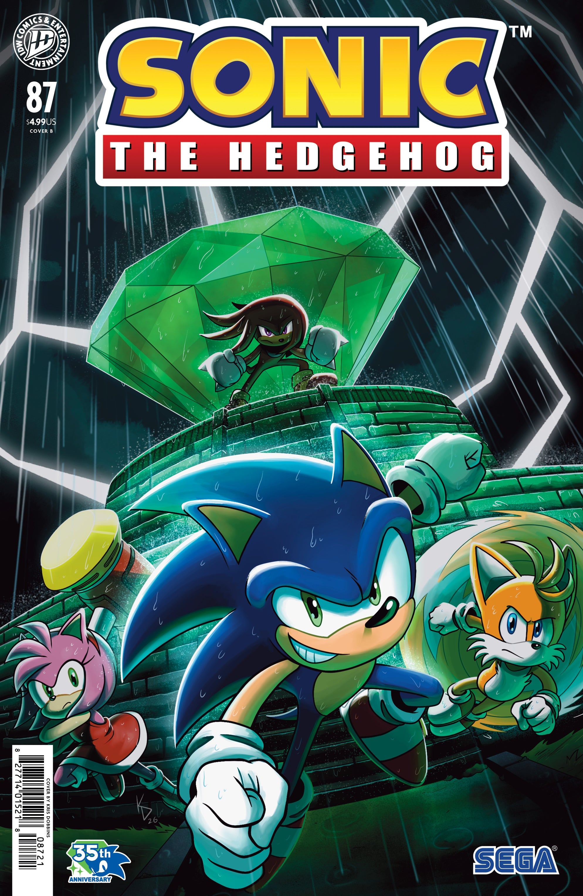 Sonic The Hedgehog #87 B Dobbins (05/13/2026) Idw