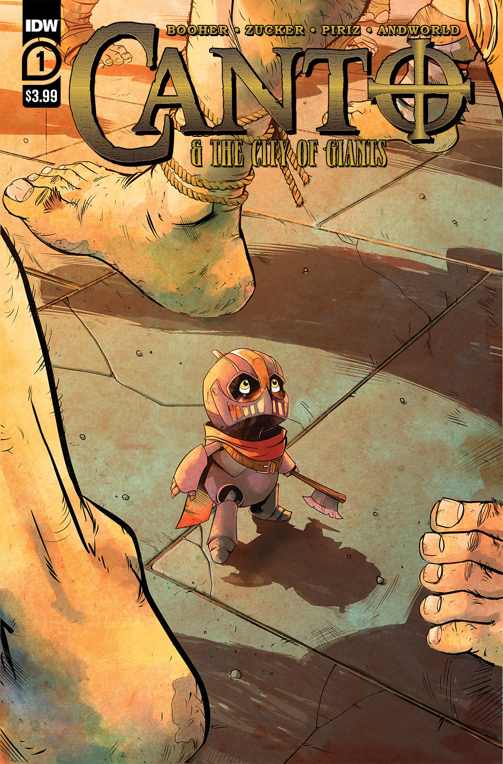 Canto & City Of Giants #1 (Of 3) Sebsatian Piriz David Booher (04/14/2021) Idw