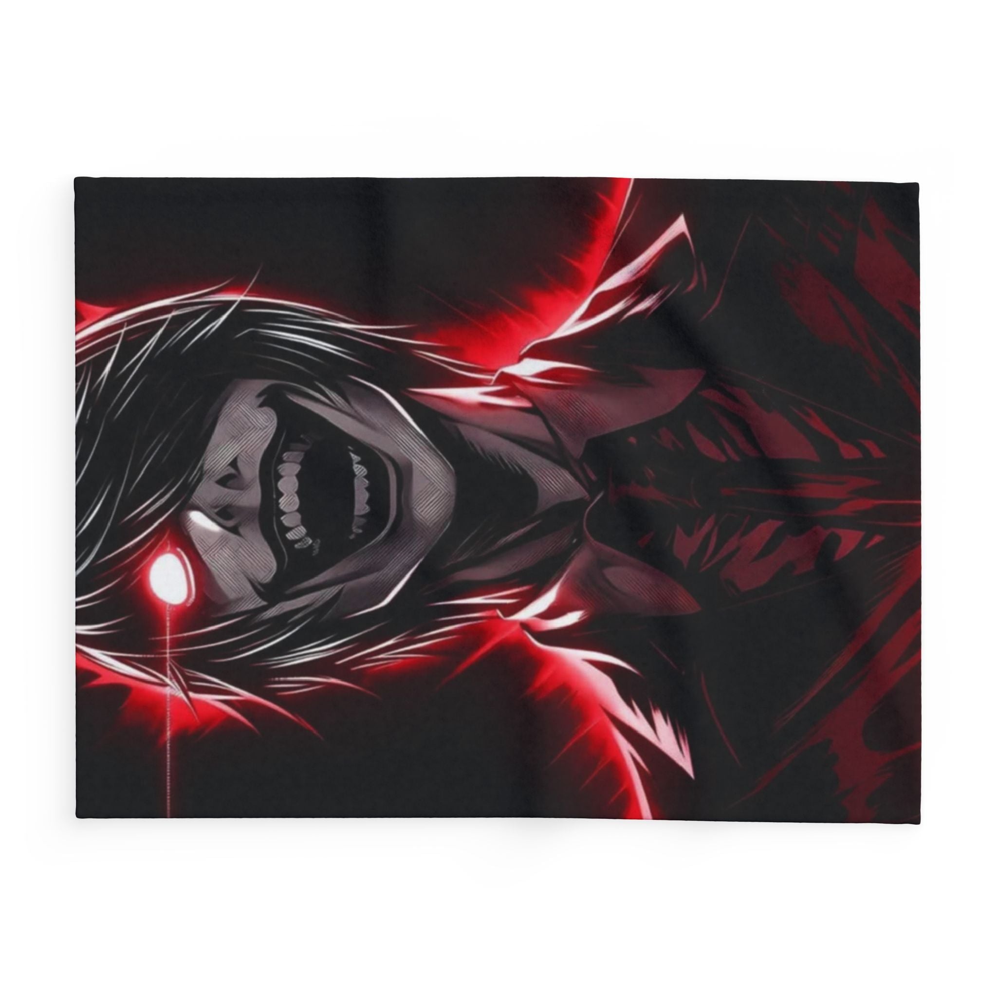 Dn Dark Fantasy Fleece Blanket - Cozy Throw for Fans, Horror Decor, Anime Lovers, Comfortable Gift, Geek Home Accessories