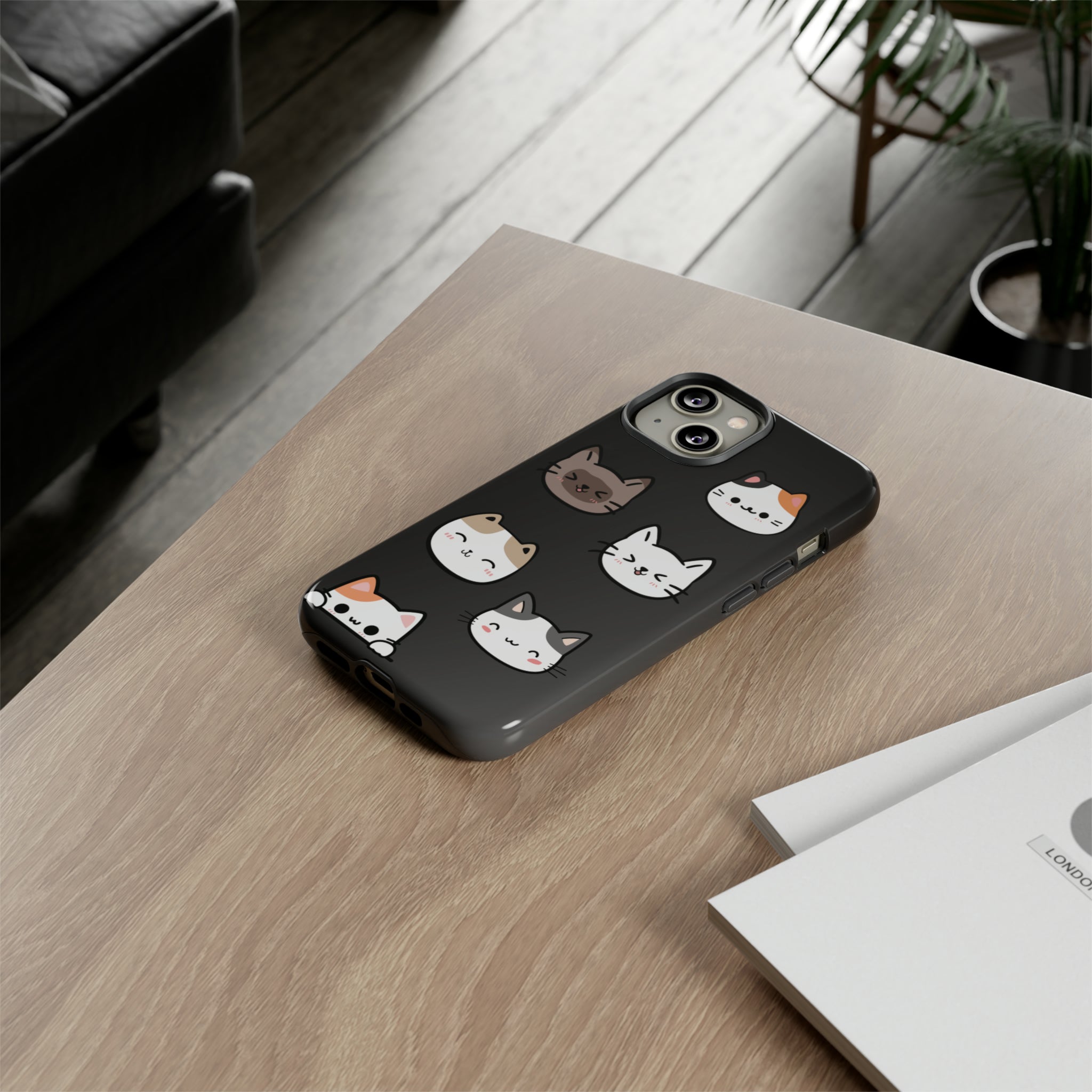 Whisker Wonders Cat Tough iPhone Case