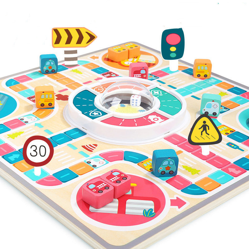 Race and Roll Strategy Board Game