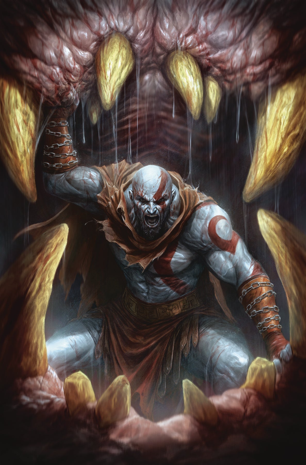 God Of War Fallen God #3 (Of 4) Dave Rapoza Chris Roberson (05/05/2021) Dark Horse