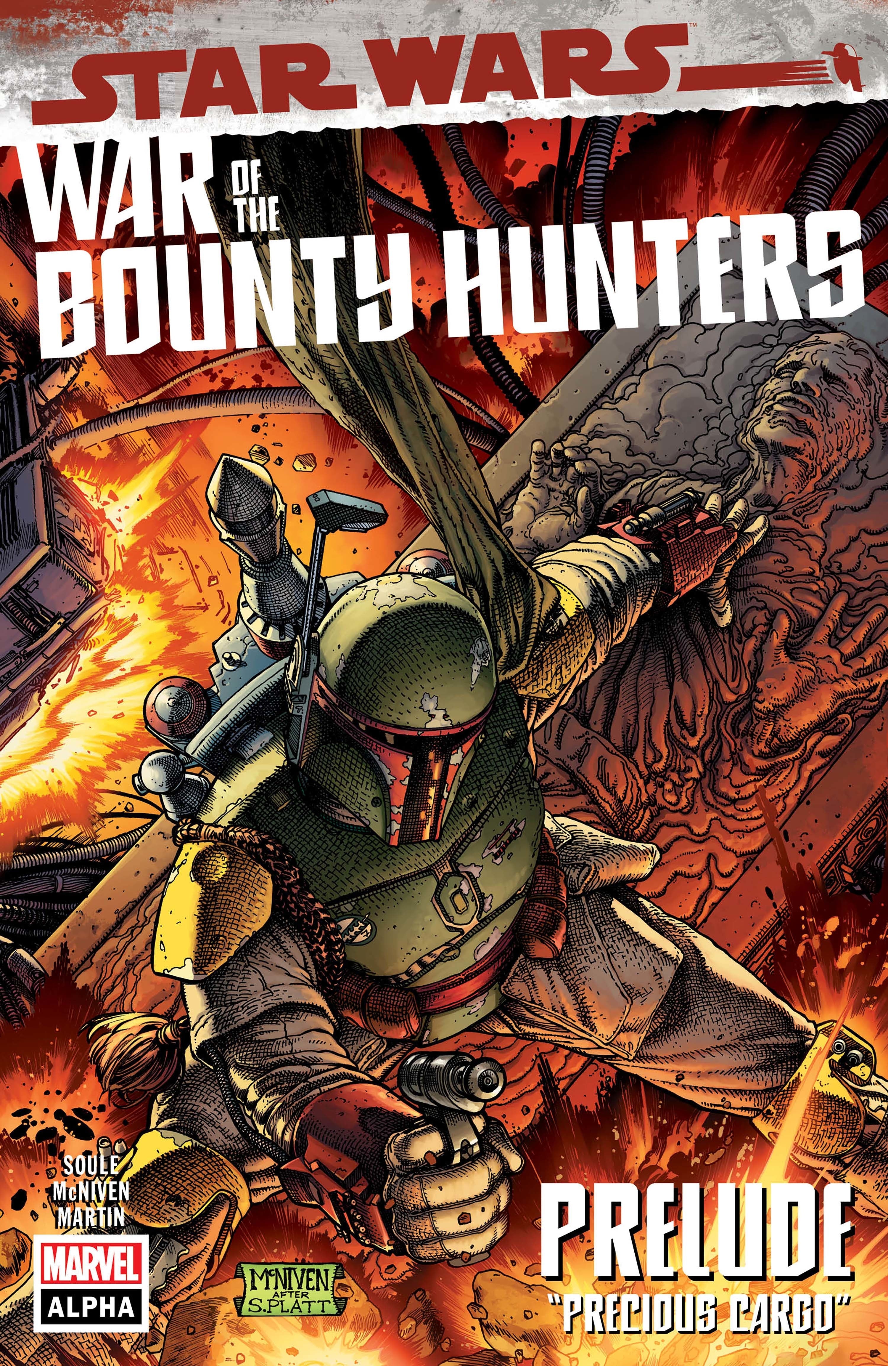 Star Wars War Bounty Hunters Alpha #1 A Steve McNiven Charles Soule Boba Fett (05/05/2021) Marvel