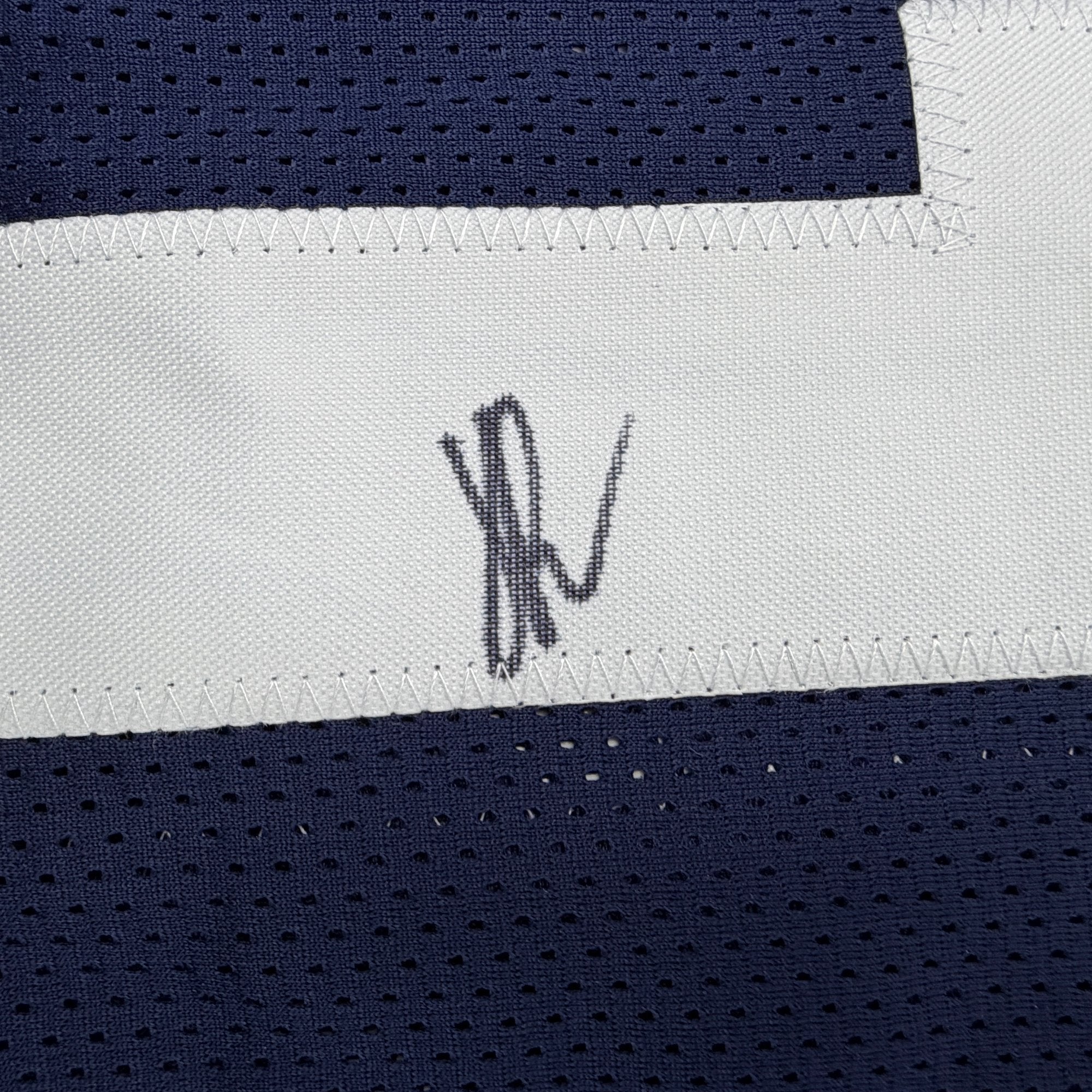 Autographed/Signed Jaylen Reed Penn State Blue College Football Jersey JSA COA