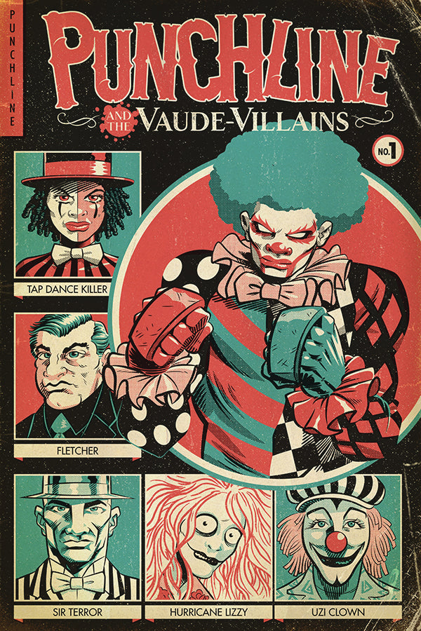 Punchline And Vaude Villains #1 B Gonzo (05/05/2021) Hero Tomorrow
