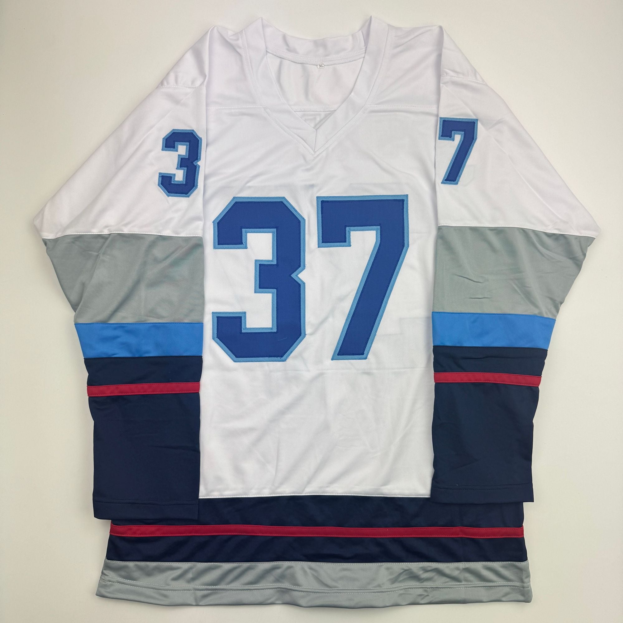 Autographed/Signed Yanni Gourde Seattle White Hockey Jersey JSA COA