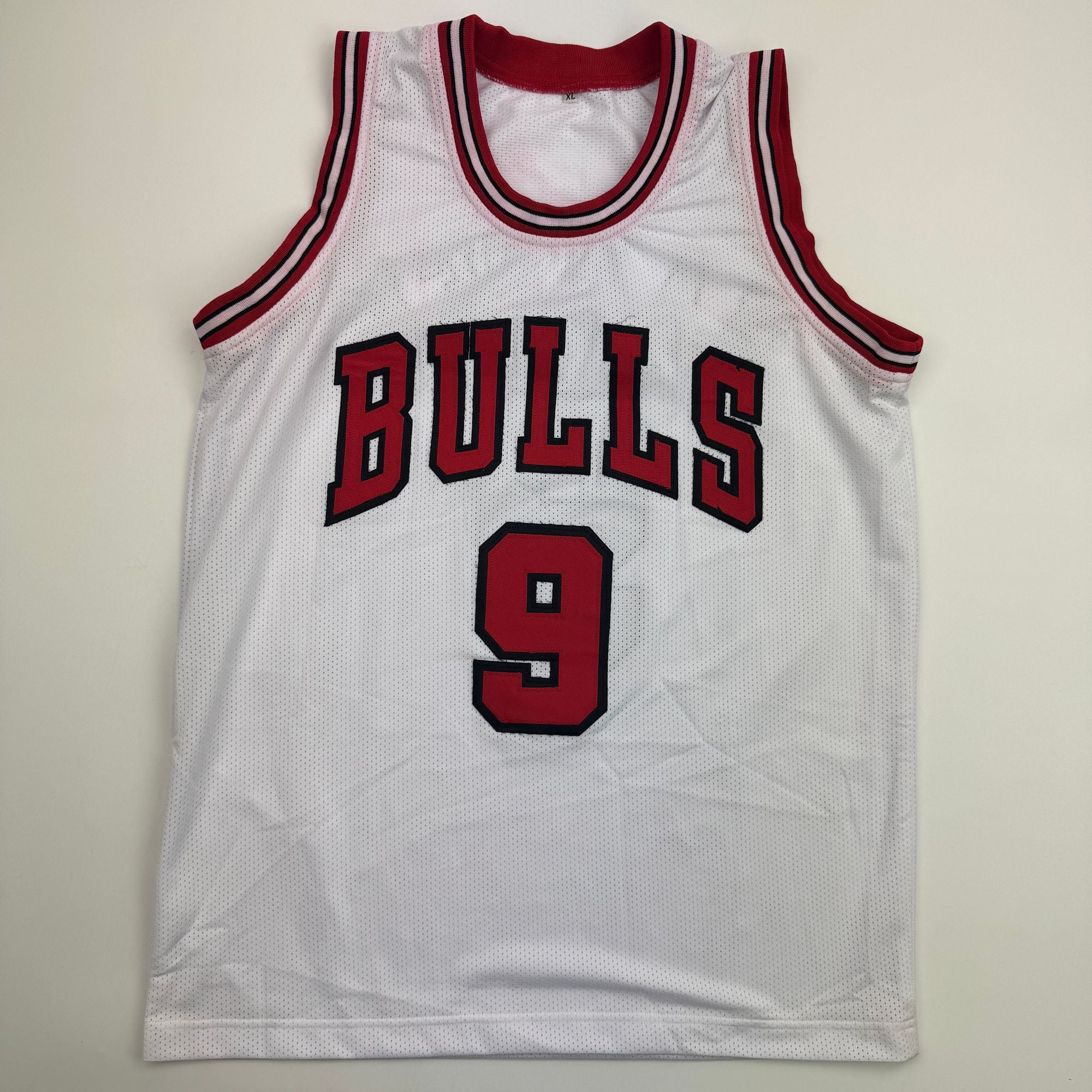 Autographed/Signed Ron Harper Chicago White Basketball Jersey PSA/DNA COA