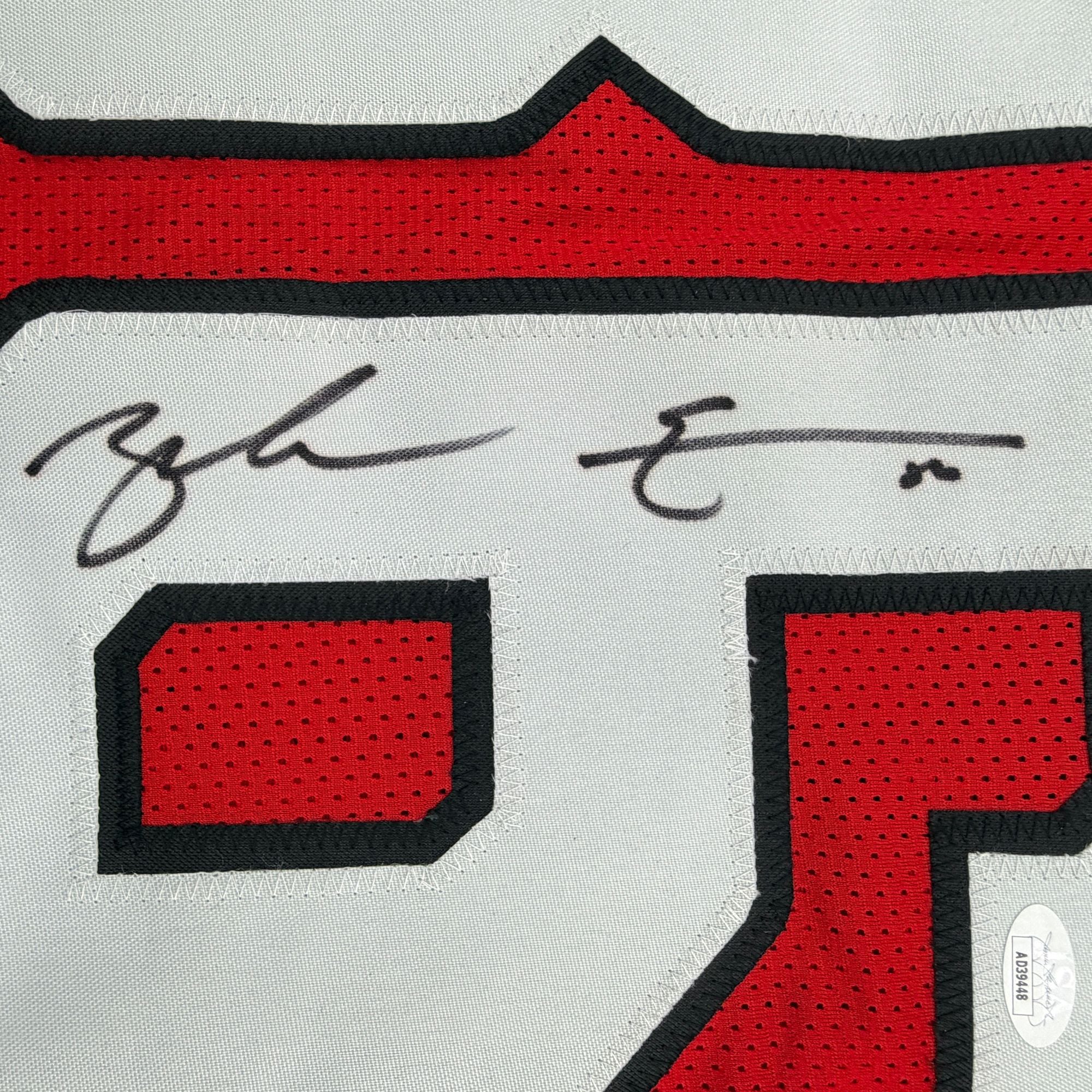Autographed/Signed Zach Ertz Arizona Red Football Jersey JSA COA