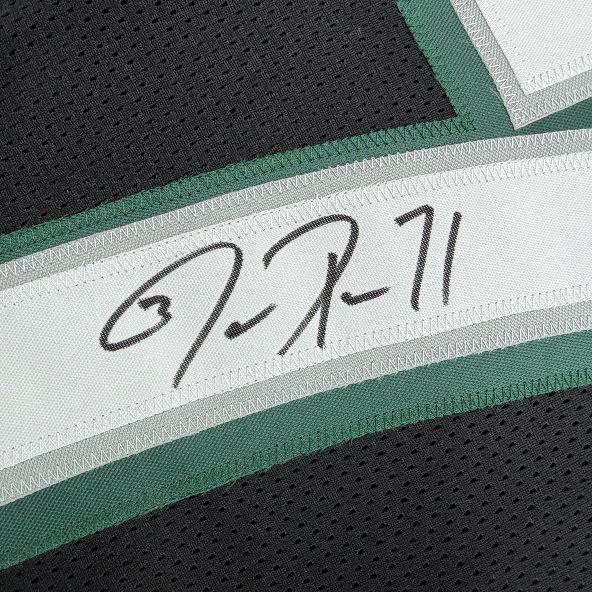 Autographed/Signed Jason Peters Philadelphia Black Football Jersey JSA COA