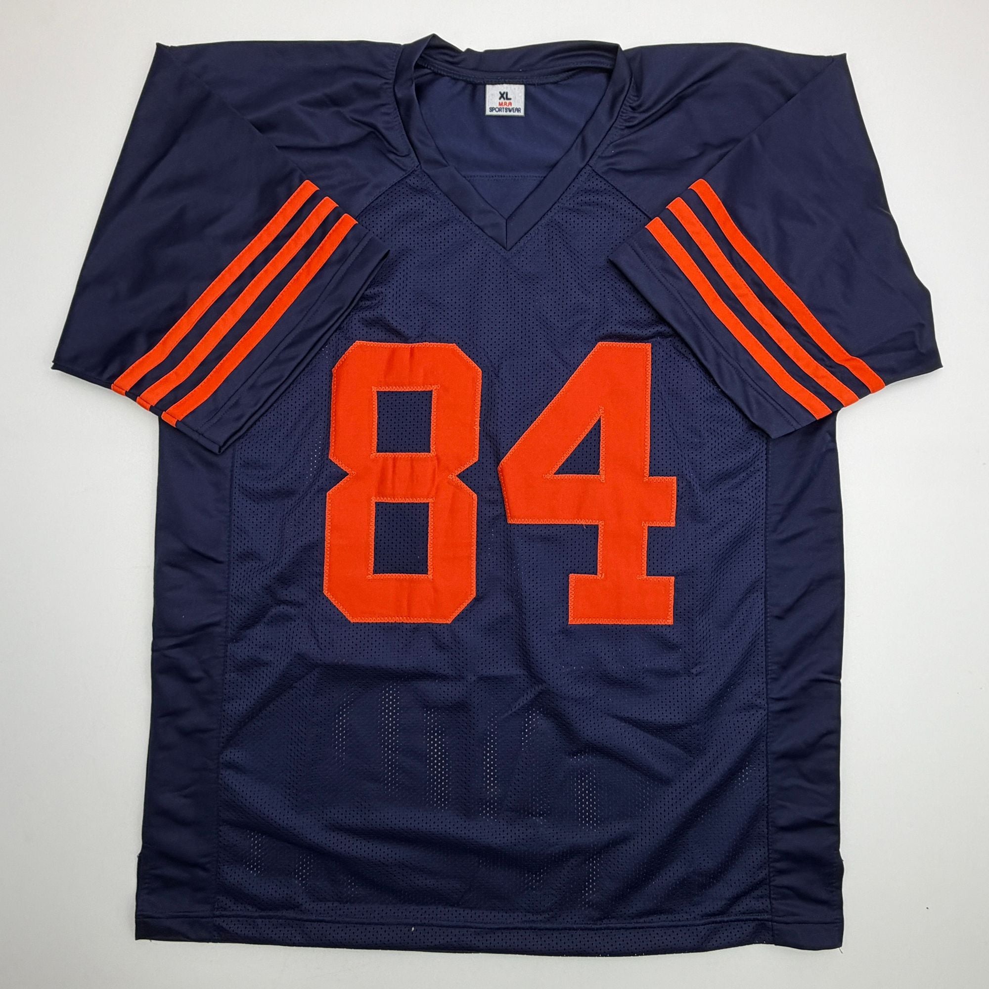 Autographed/Signed Colston Loveland Chicago Color Rush Football Jersey Beckett BAS COA