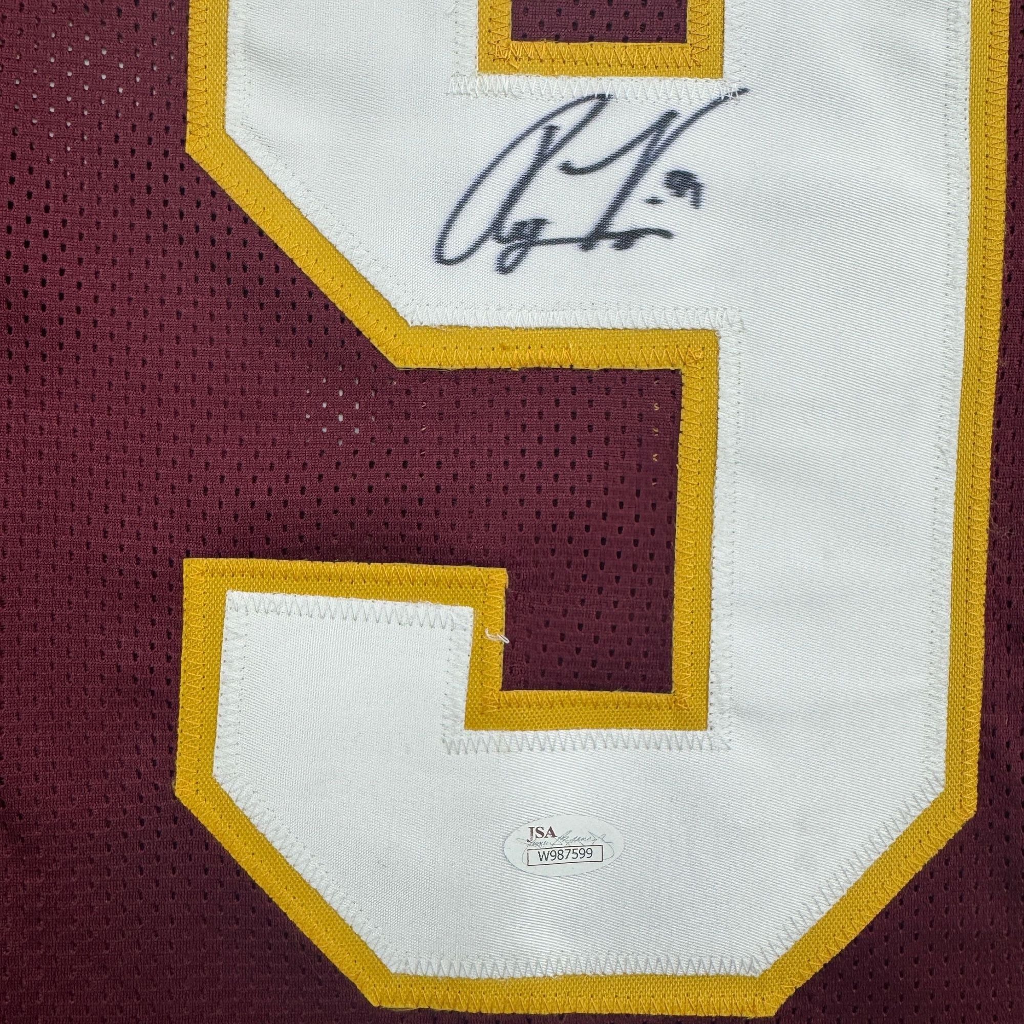 Autographed/Signed Ryan Kerrigan Washington Maroon Football Jersey JSA COA