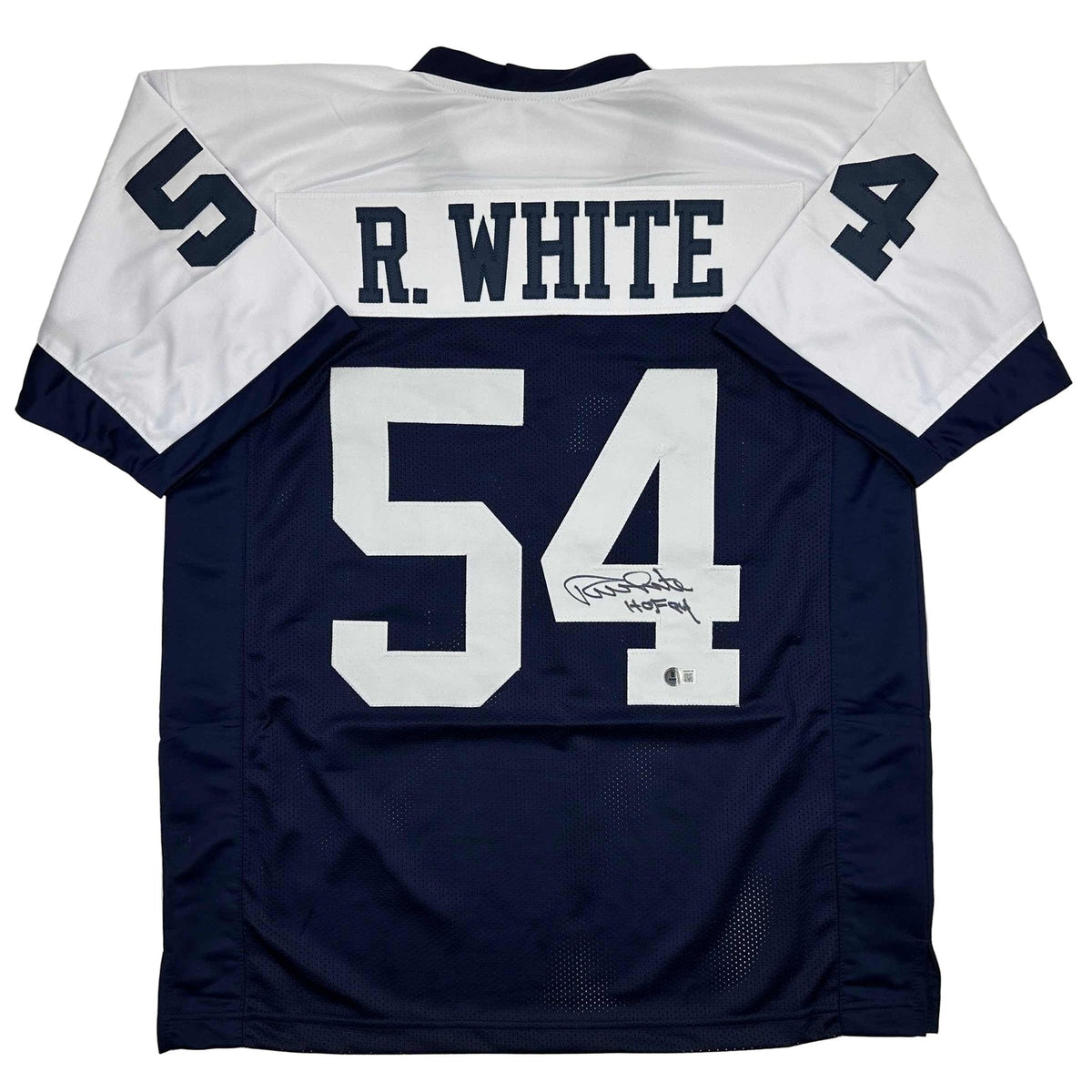Autographed/Signed Randy White HOF 94 Dallas Thanksgiving Day Football Jersey JSA COA