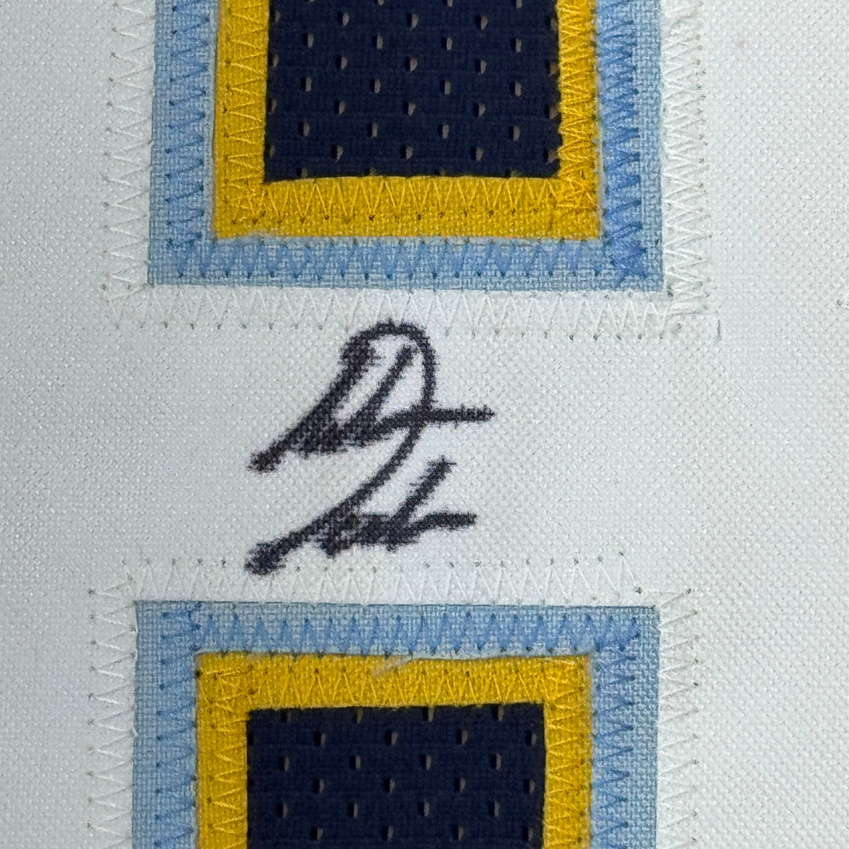 Framed Autographed/Signed Antonio Gates 35x39 Los Angeles LA Dark Blue Football Jersey Beckett BAS COA
