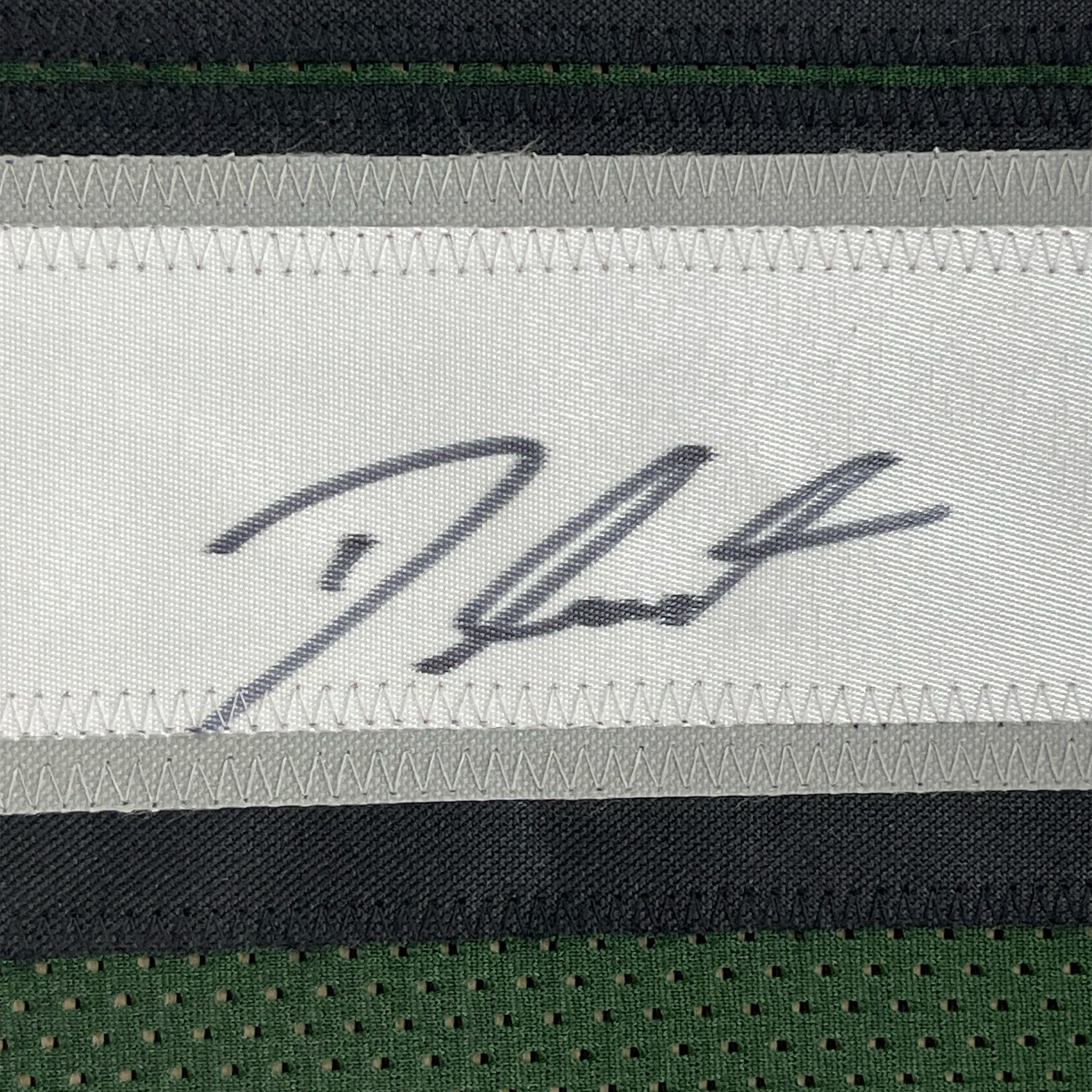 Framed Autographed/Signed D'Andre Swift 35x39 Philadelphia Green Football Jersey JSA COA