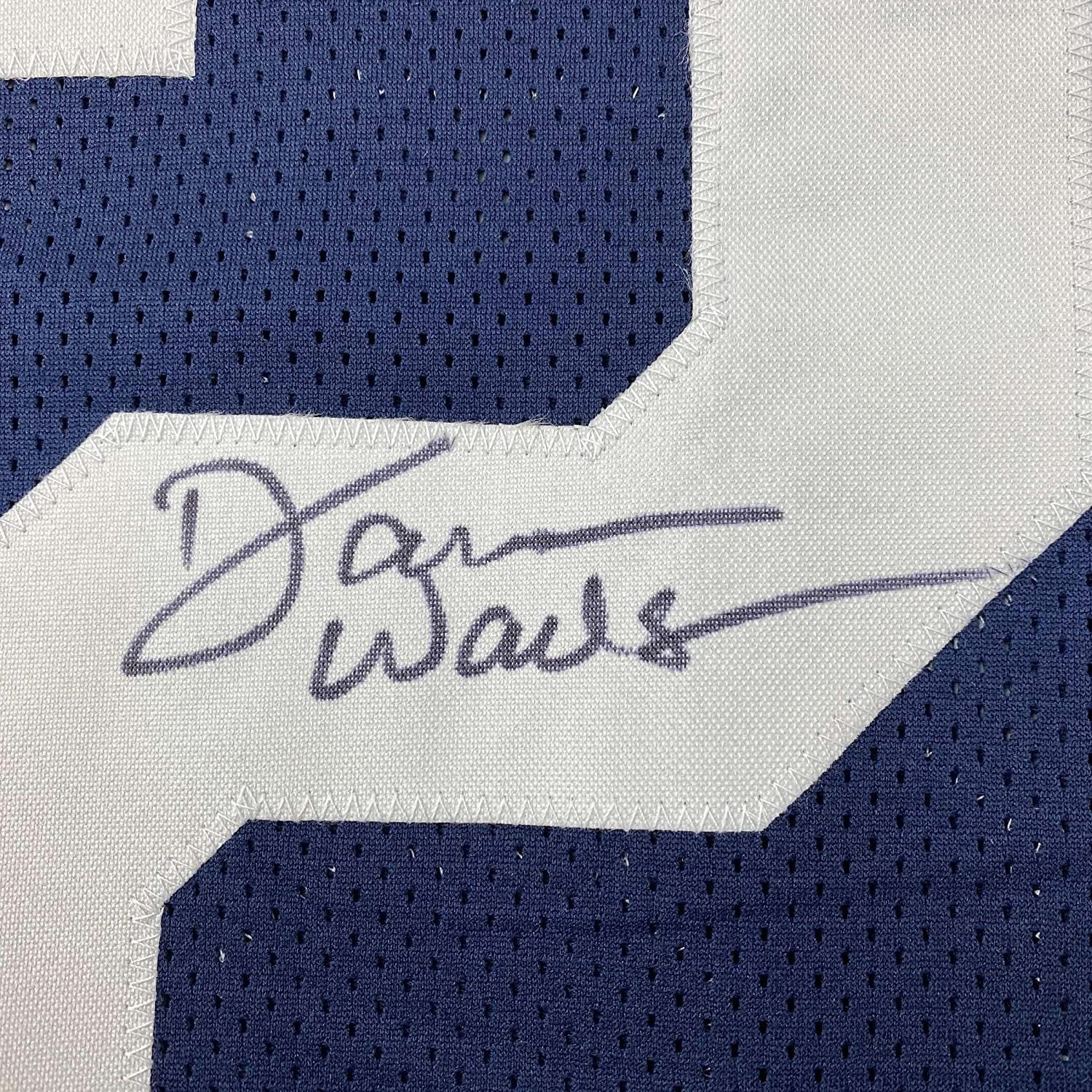 Framed Autographed/Signed Darren Woodson 35x39 Dallas Thanksgiving Day Football Jersey JSA COA