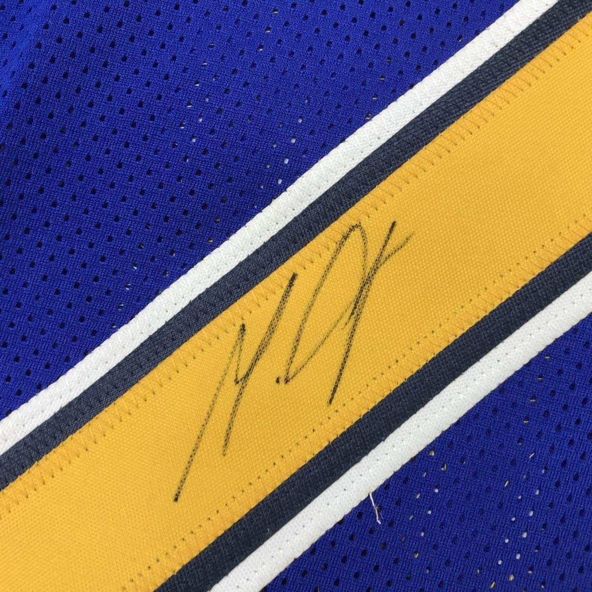 Framed Autographed/Signed Melvin Gordon 35x39 Los Angeles LA Color Rush Football Jersey JSA COA