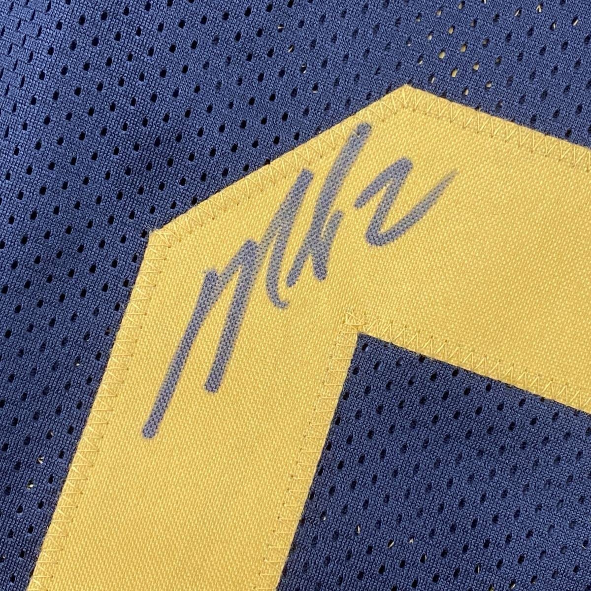 Framed Autographed/Signed Michael Mike Vick 35x39 Pittsburgh Color Rush Football Jersey JSA COA