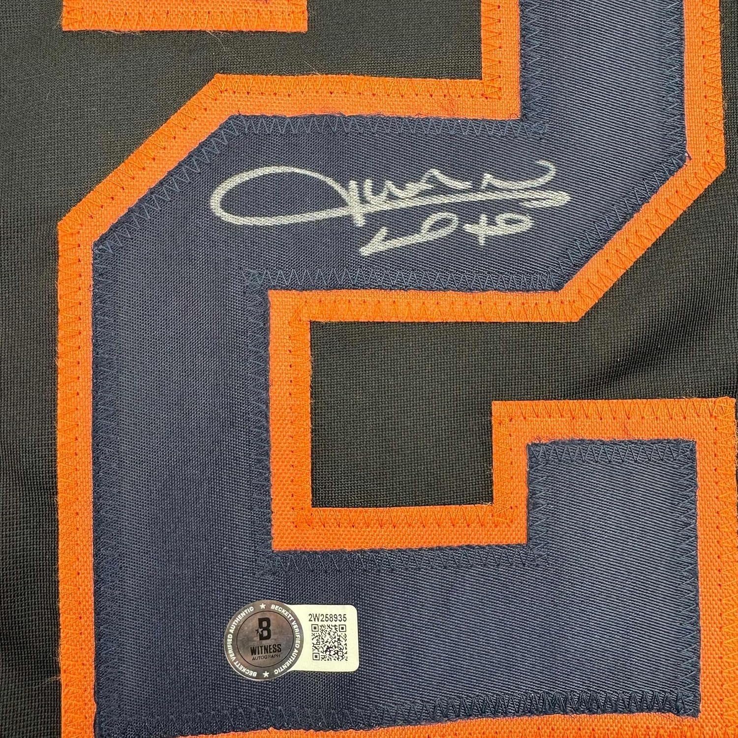 Framed Autographed/Signed Juan Soto 35x39 New York Black Baseball Jersey Beckett BAS COA