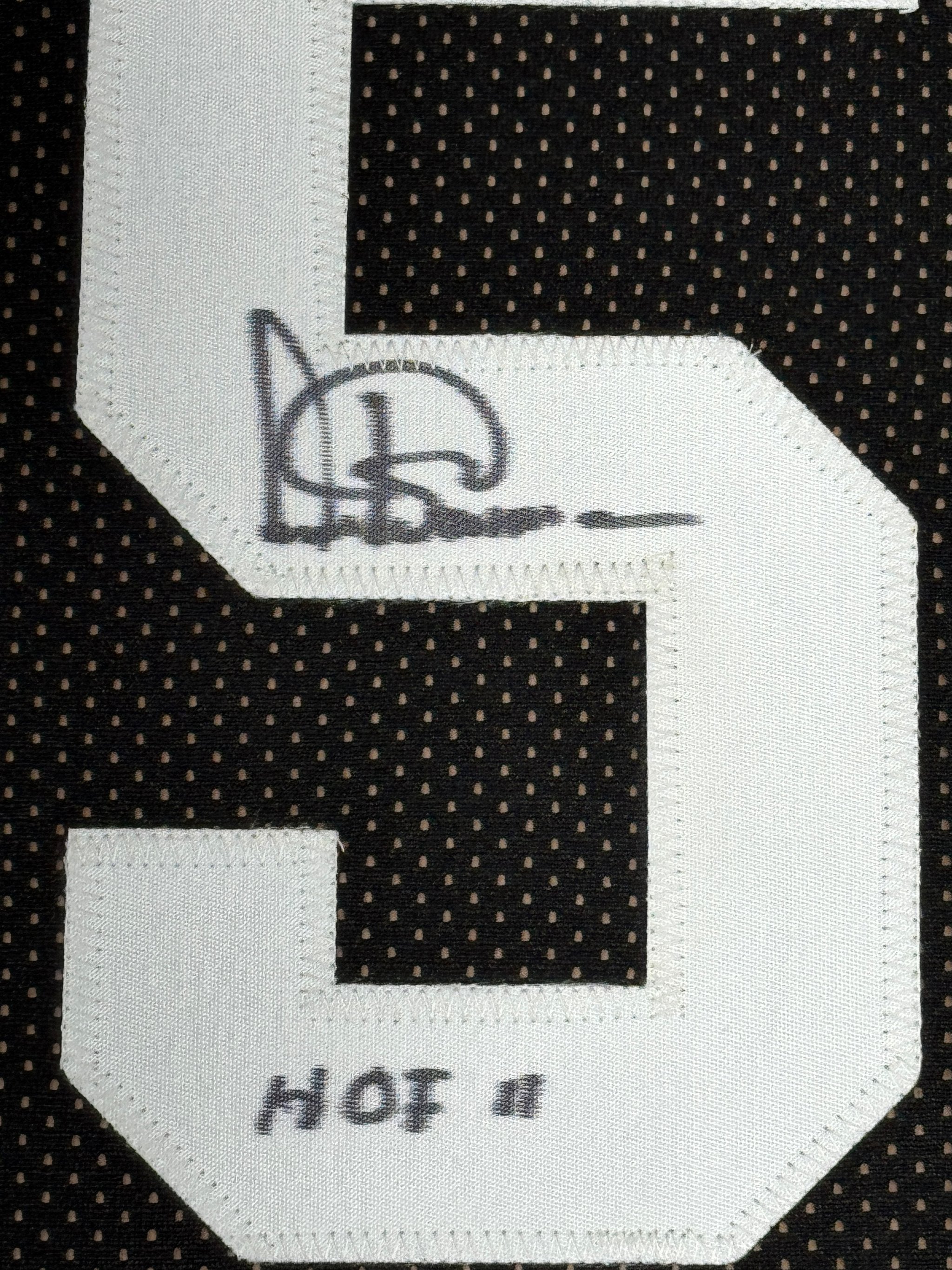 Framed Autographed/Signed Artis Gilmore HOF 11 35x39 San Antonio Black Basketball Jersey JSA COA