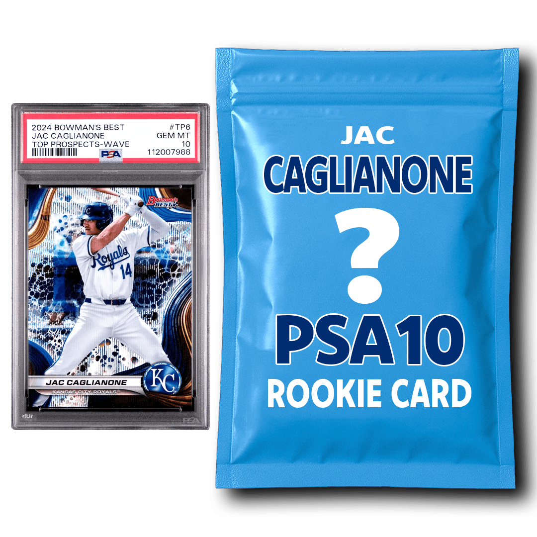 Jac Caglianone PSA 10 Graded Rookie Baseball Card Mystery Pack