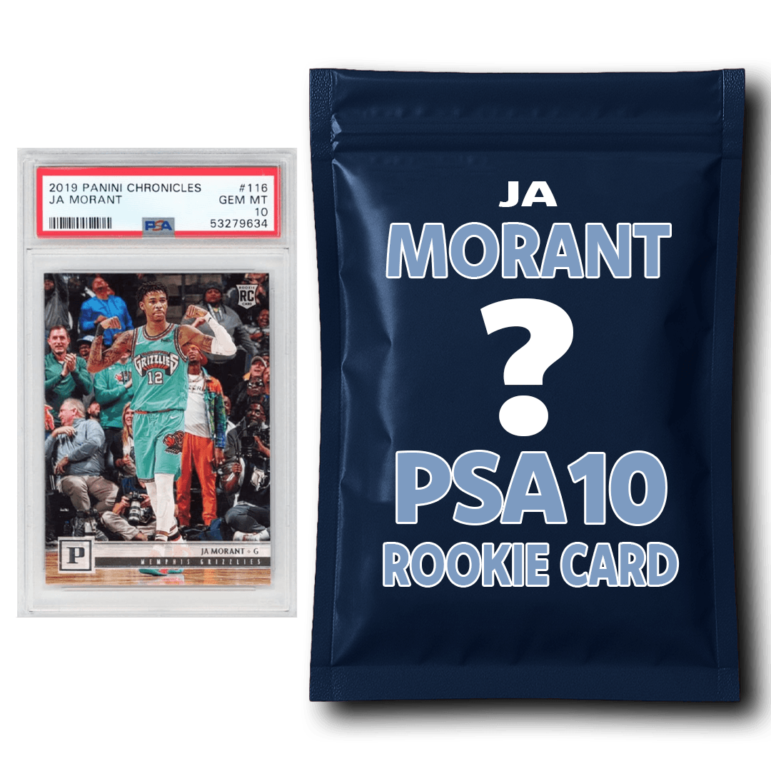 Ja Morant PSA 10 Graded Rookie Basketball Card Mystery Box