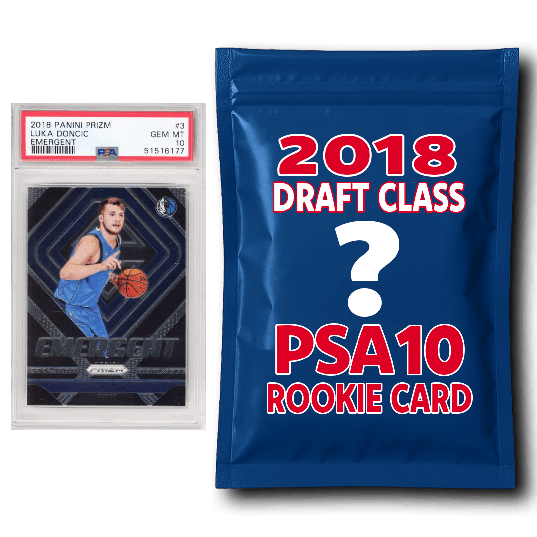 PSA 10 Graded 2018 NBA Draft Class Rookie Basketball Card Mystery Pack